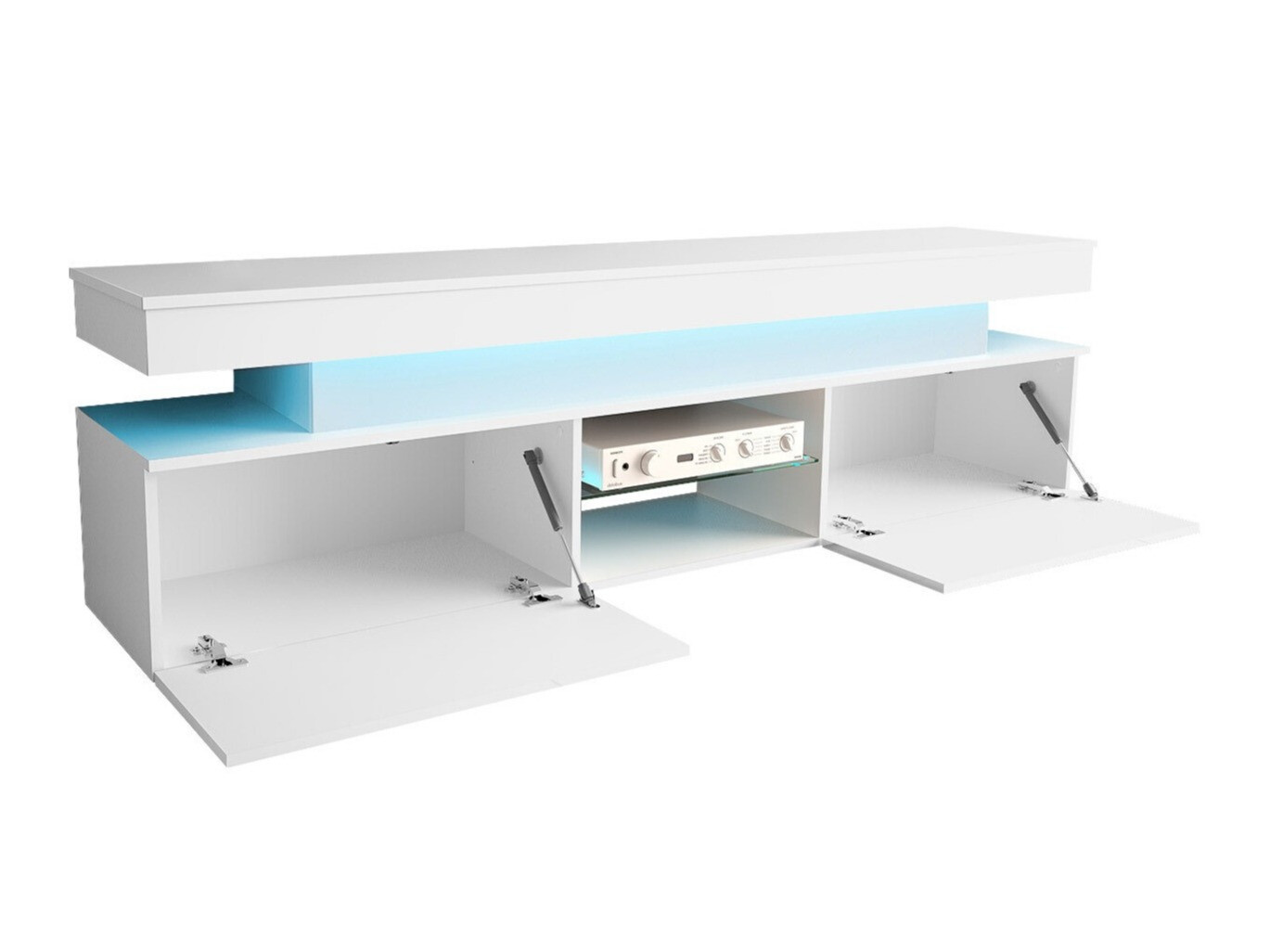 TV stol Monfero (Crna + Sjajno crna)