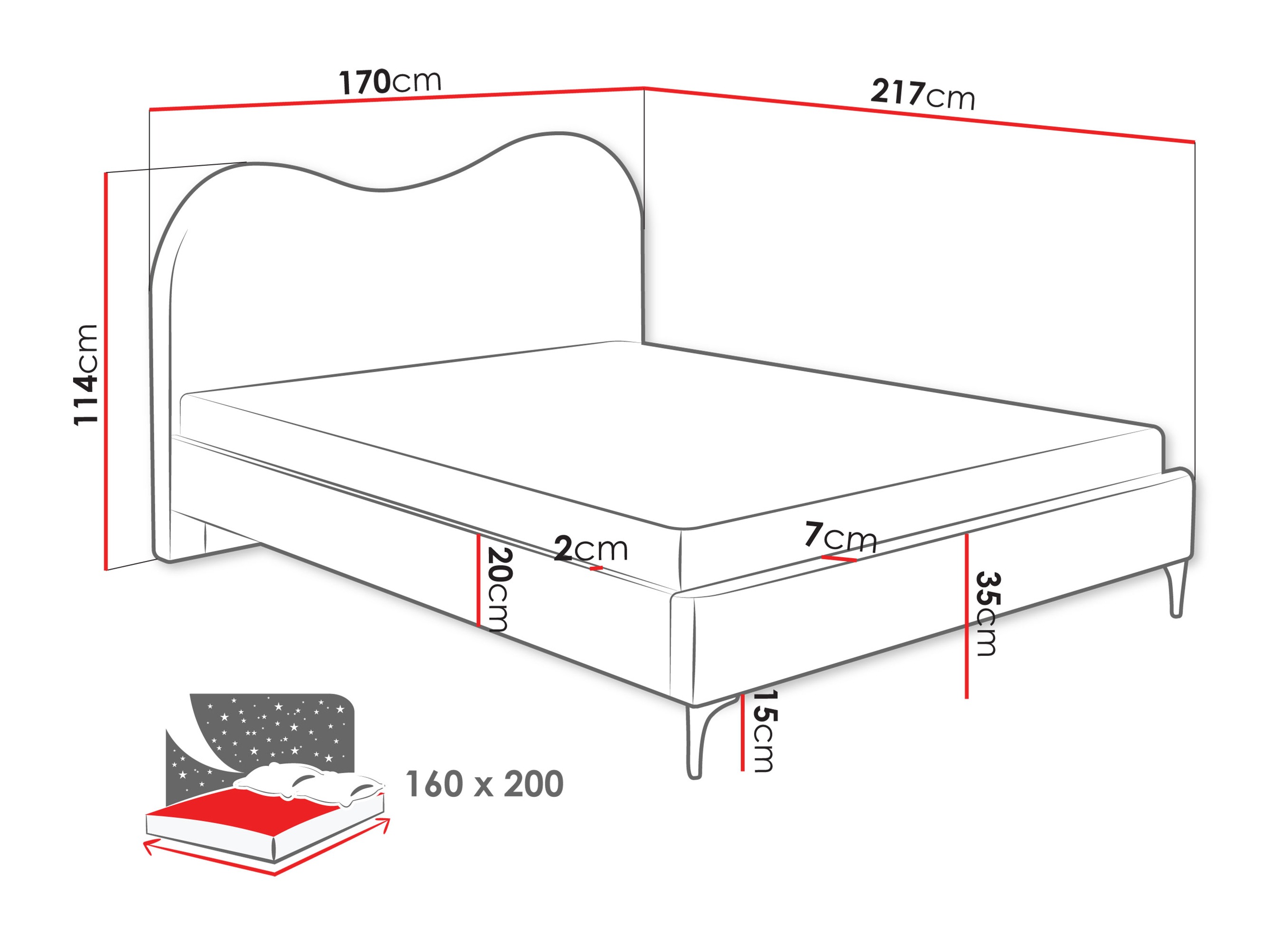 Krevet Comfivo Agricola