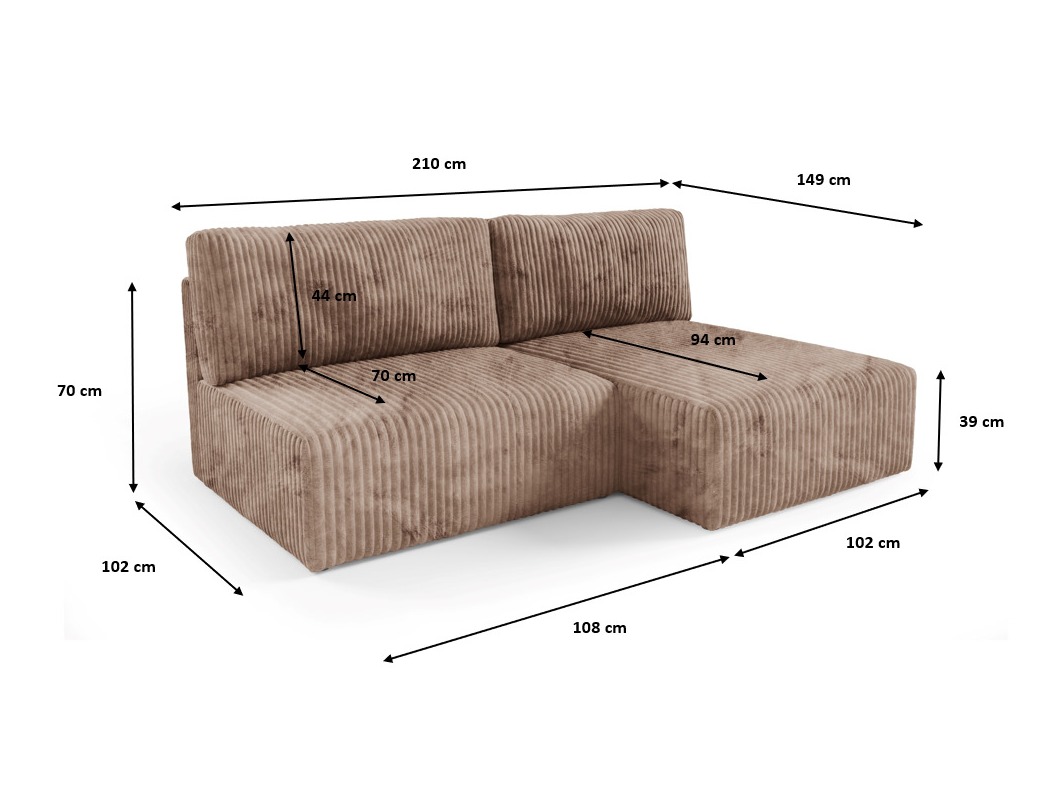 Kutna garnitura Franklin 158 (Tilia 77)