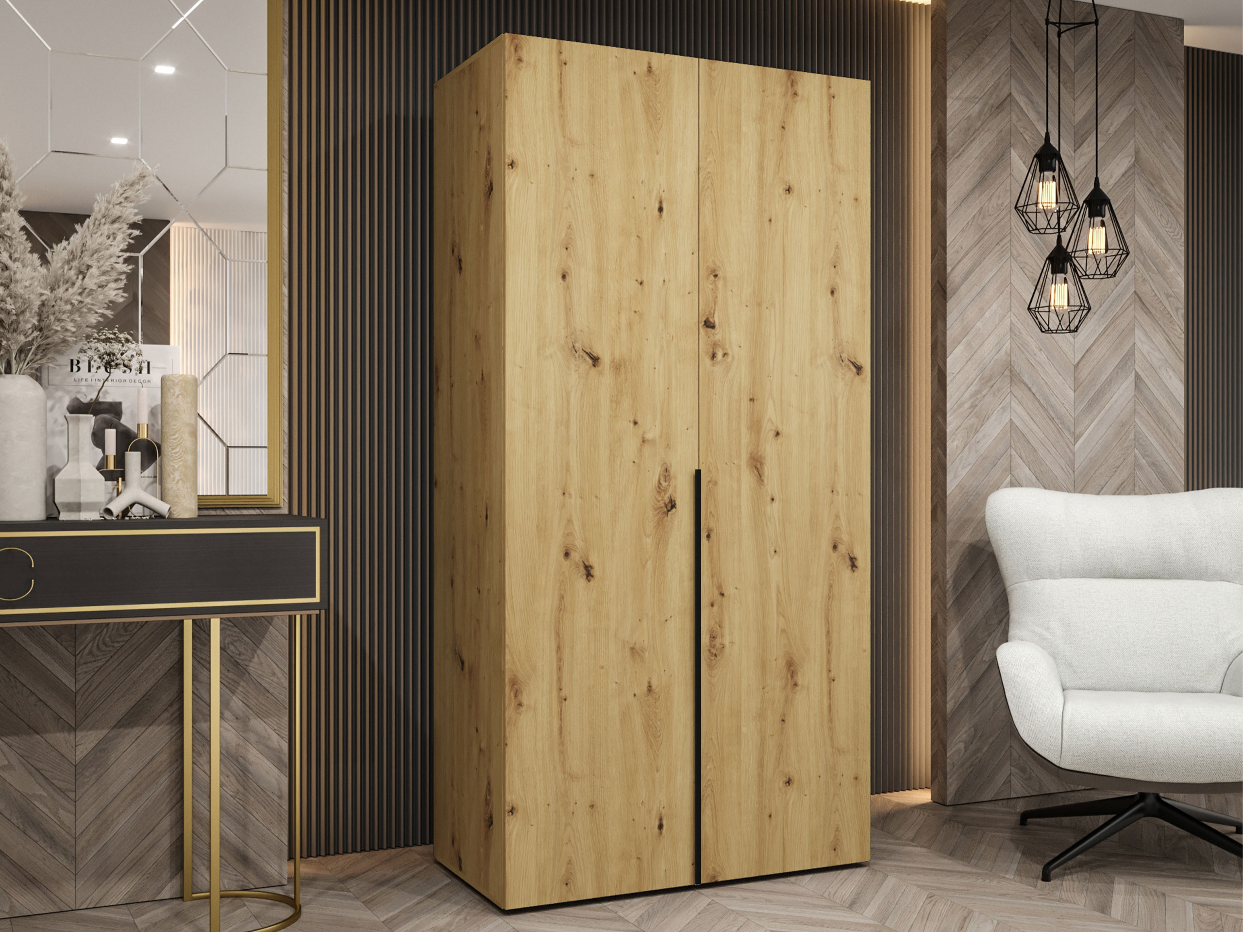 Ormar Hartford 535 (Hrast Artisan)