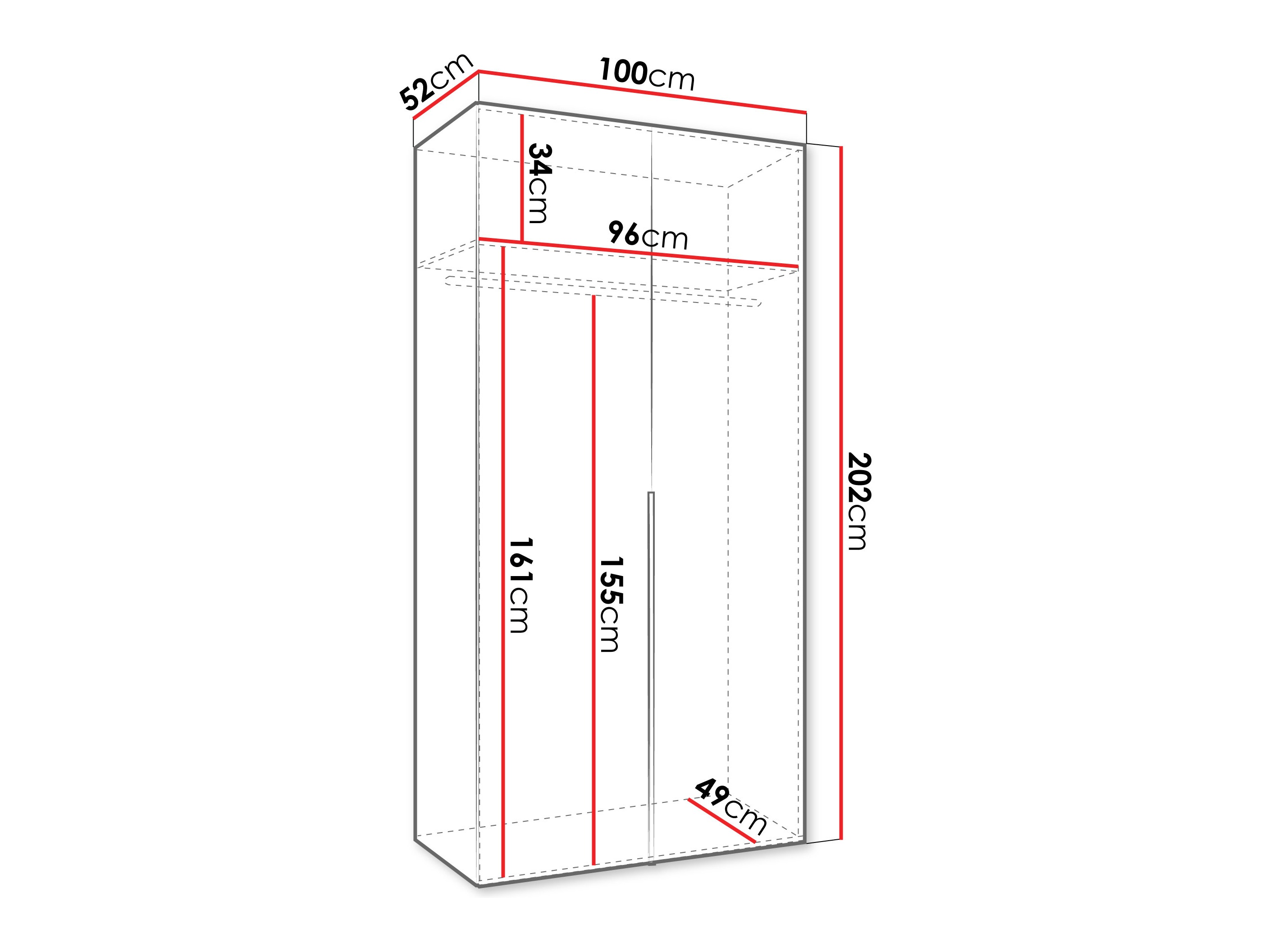 Ormar Hartford 535 (Hrast Artisan)