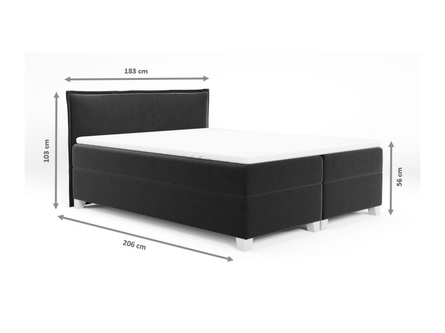 Boxspring krevet Franklin 165 (Kronos 22)