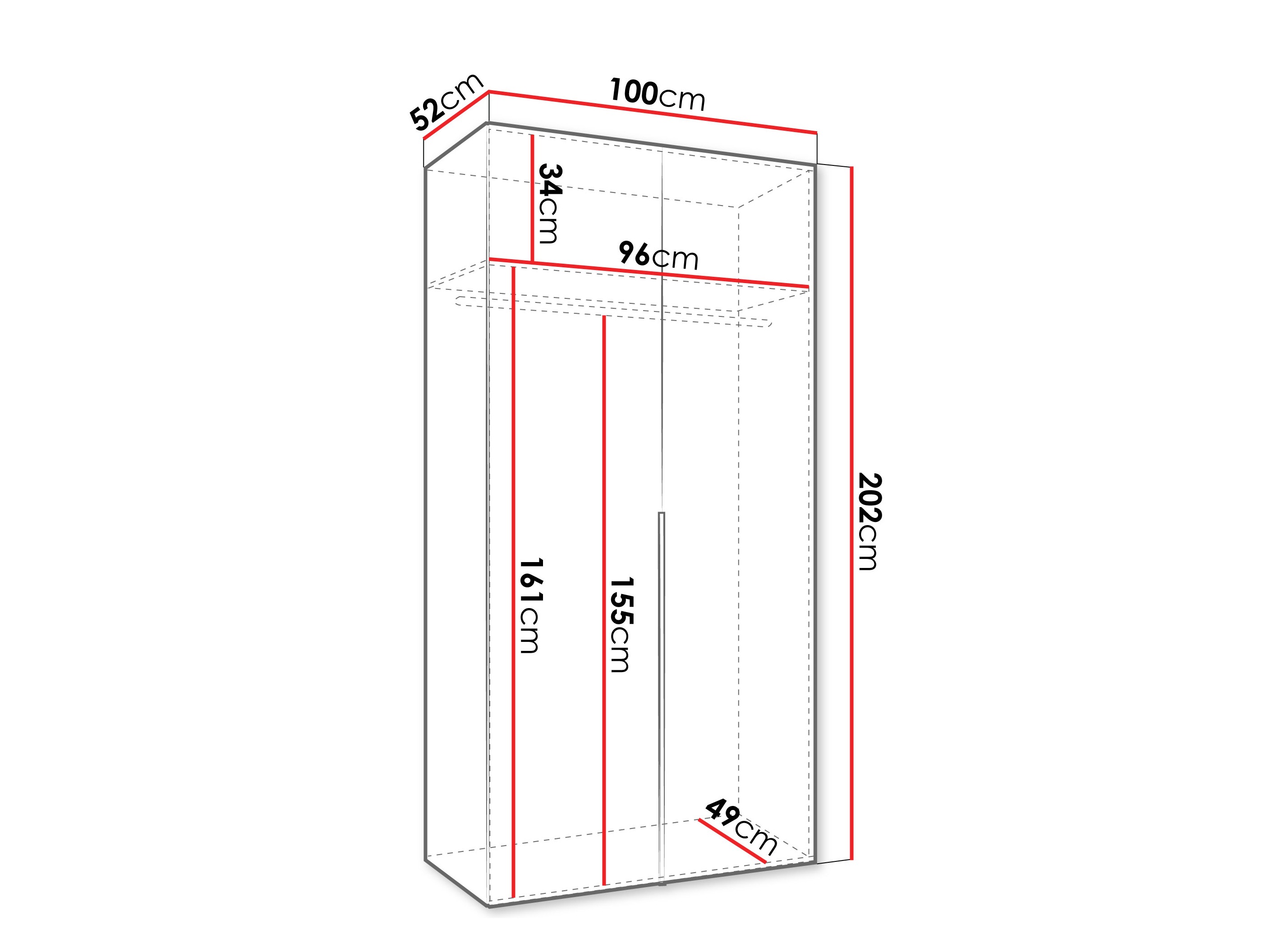 Ormar Hartford 535 (Bijela)