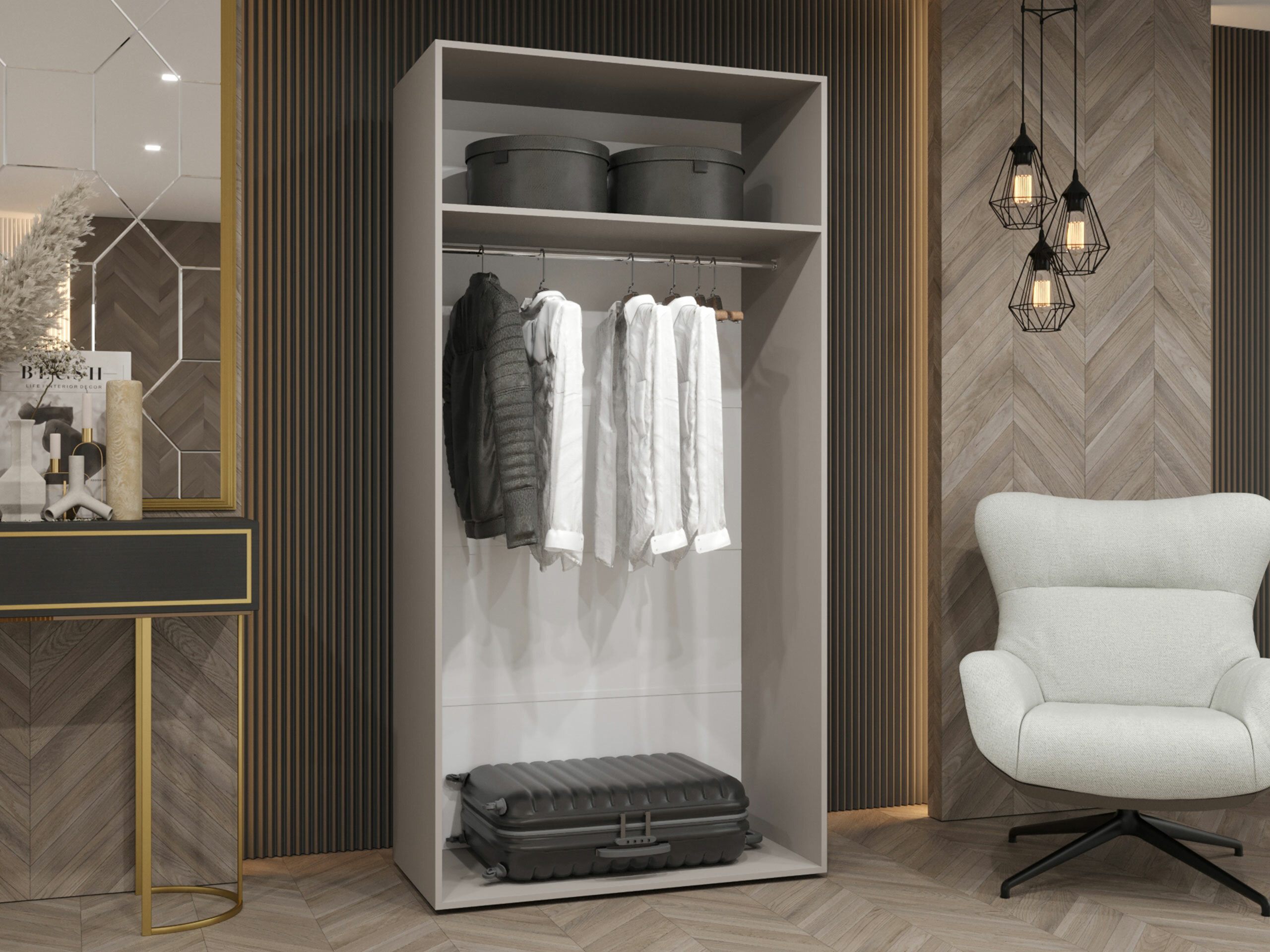 Ormar Hartford 535 (Hrast Artisan)