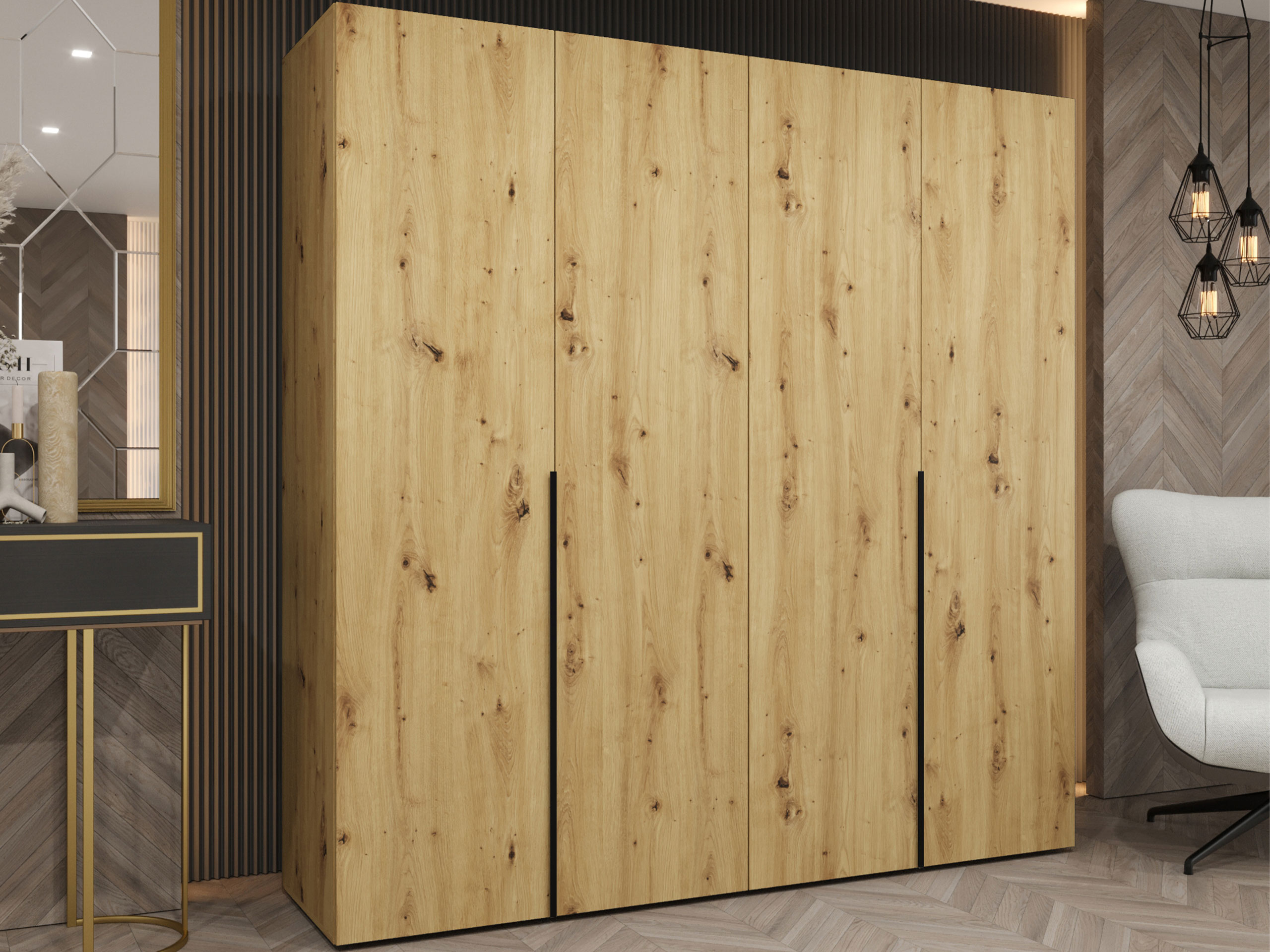 Ormar Hartford 537 (Hrast Artisan)