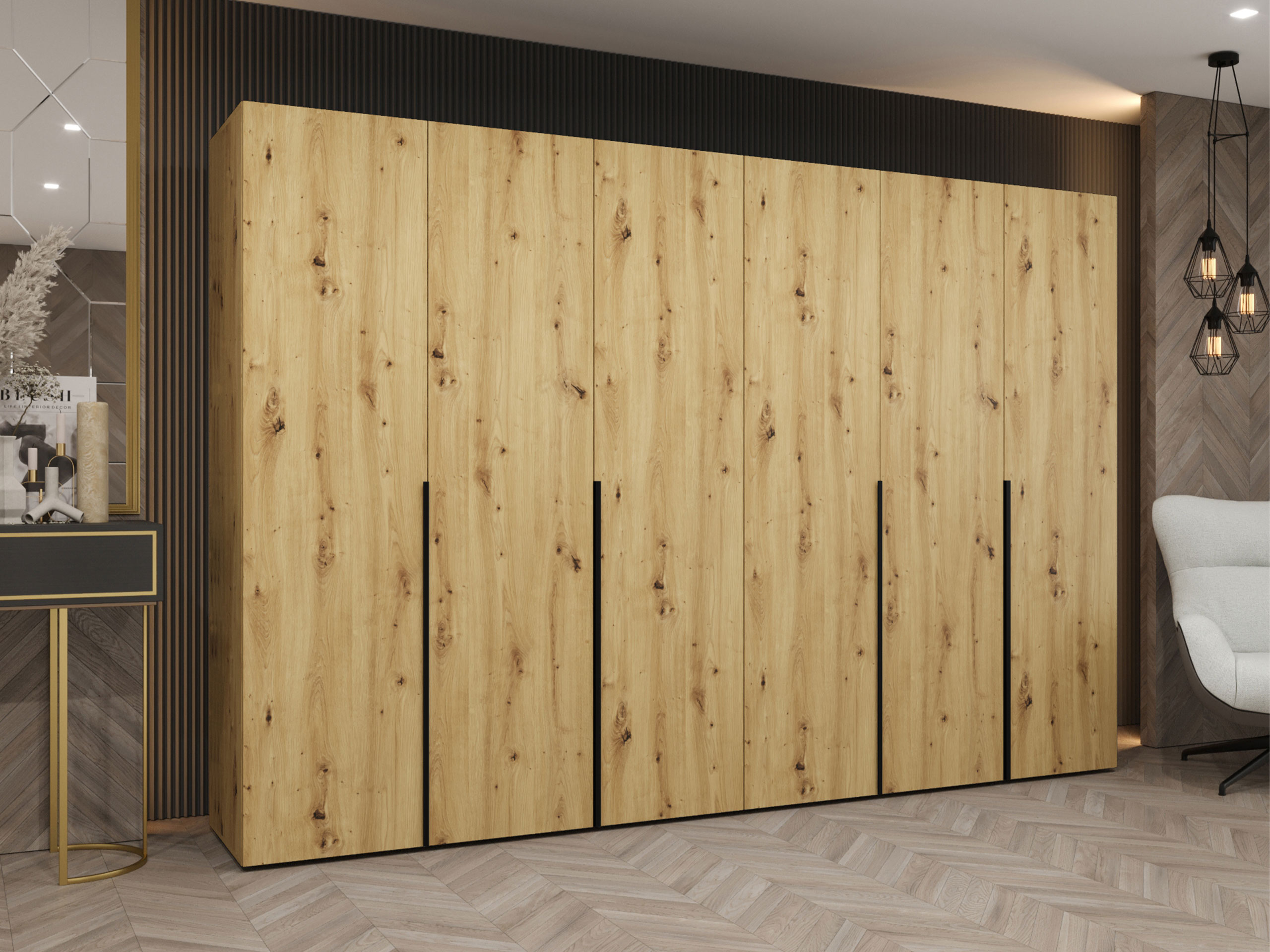 Ormar Hartford 539 (Hrast Artisan)