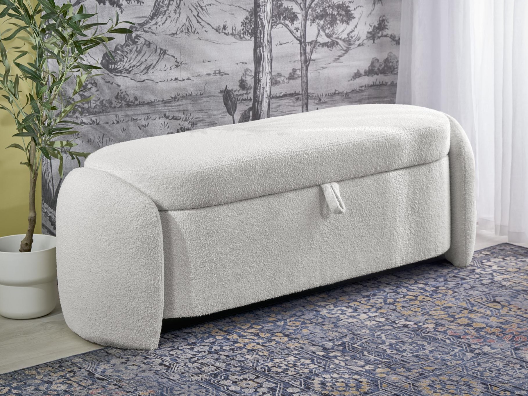 Tapecirana klupa Houston 2045