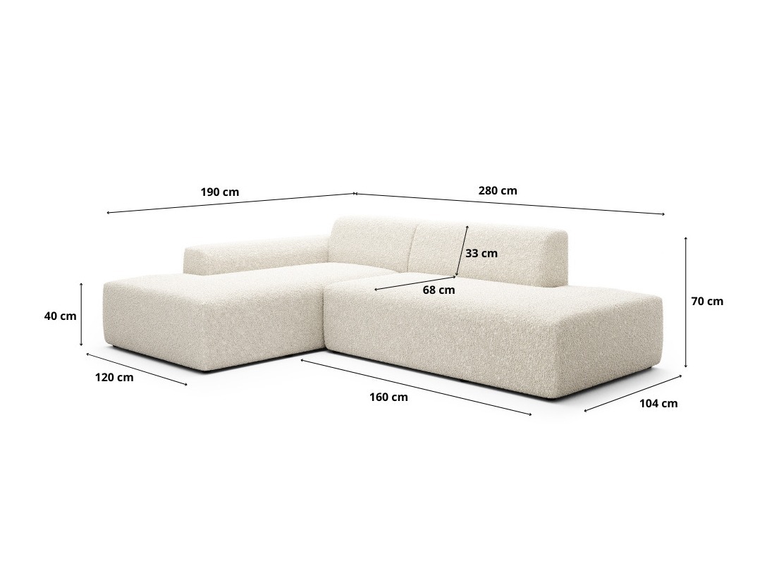 Modularna kutna garnitura Romenoi 102 (Centaur 06)