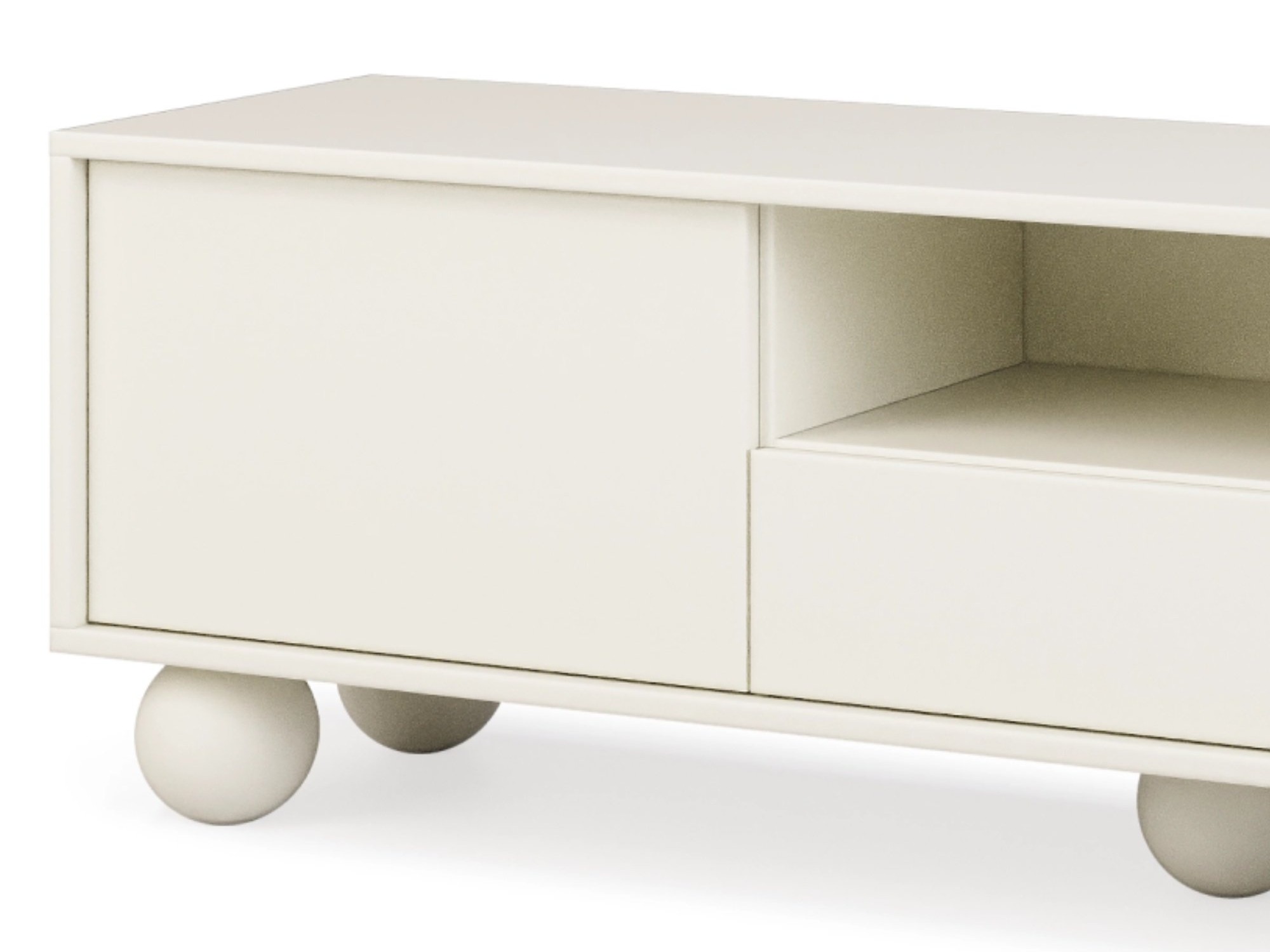 TV stol Burleson 391 (Bijela)