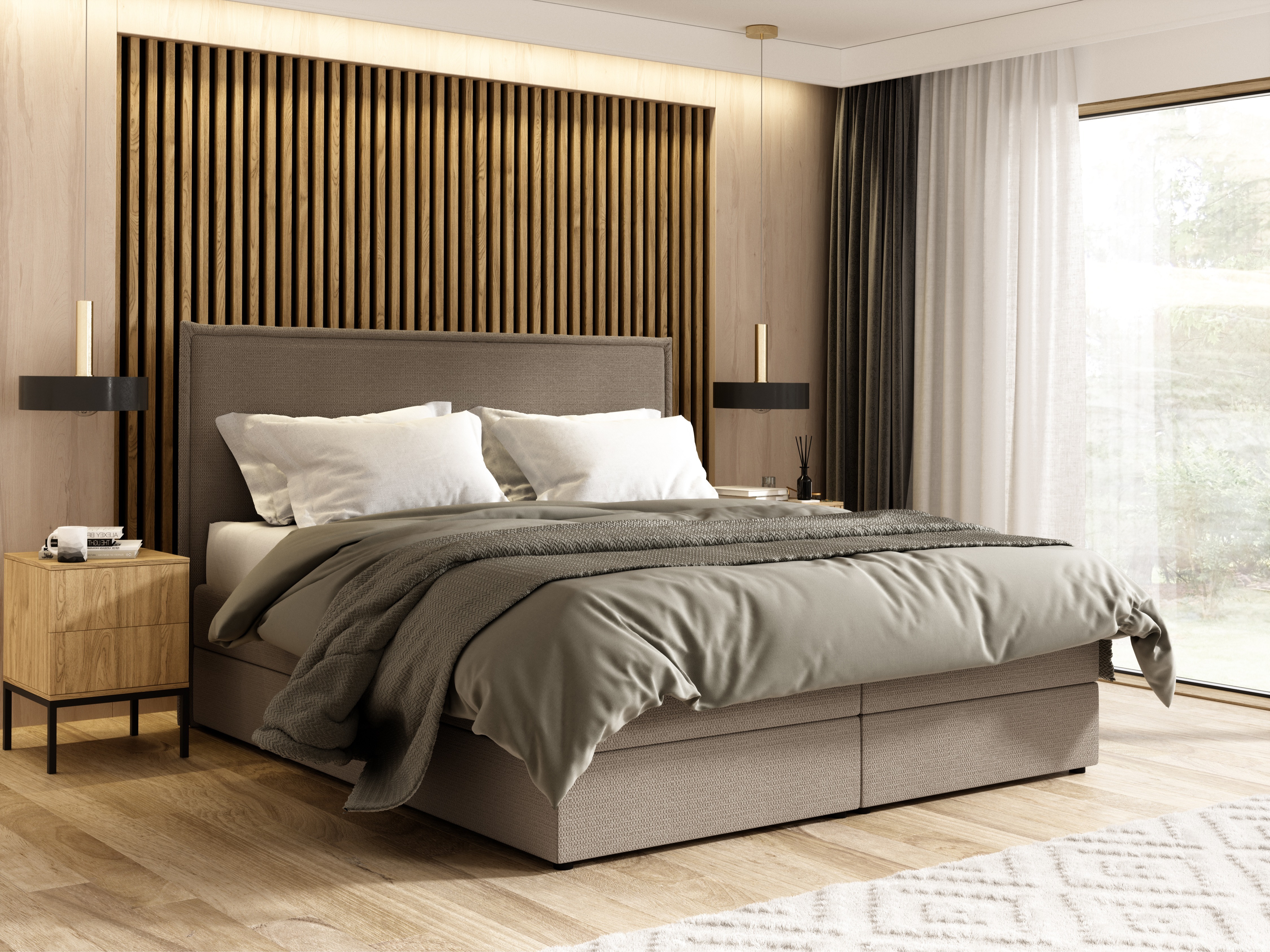 Boxspring krevet Franklin 171 (Aragon 03)