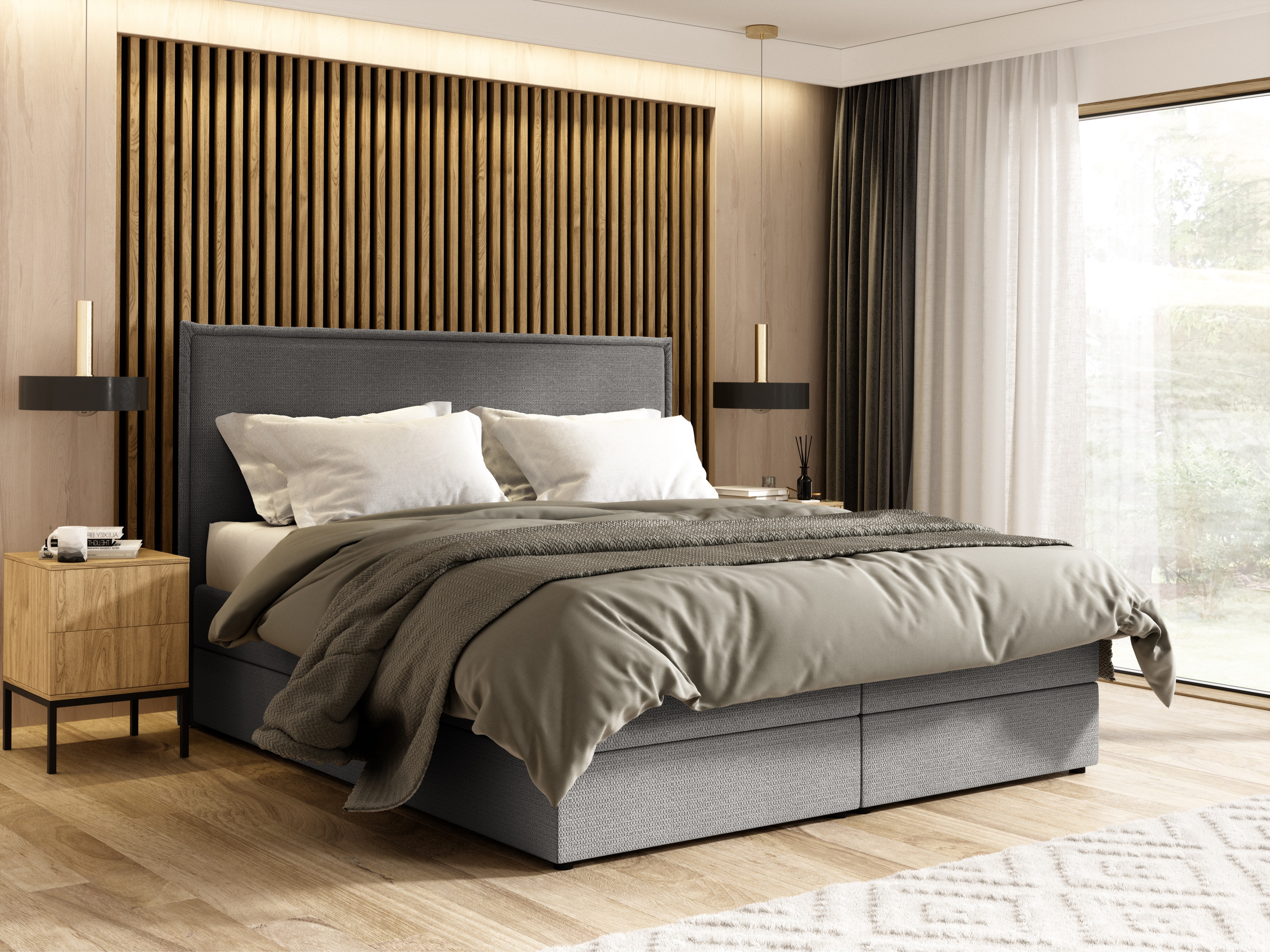 Boxspring krevet Franklin 171 (Aragon 80)