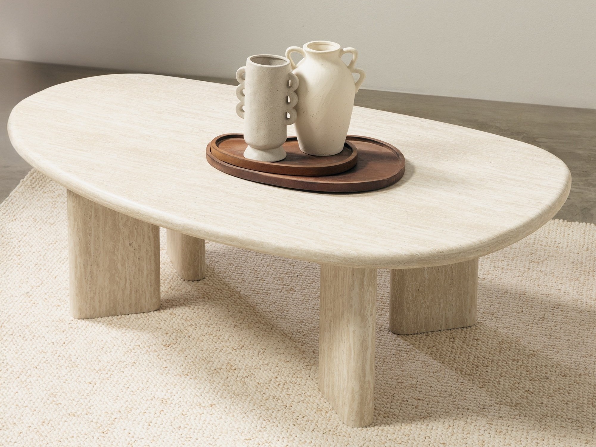 Stolić za kavu Burleson 476 (Svijetla Travertine)