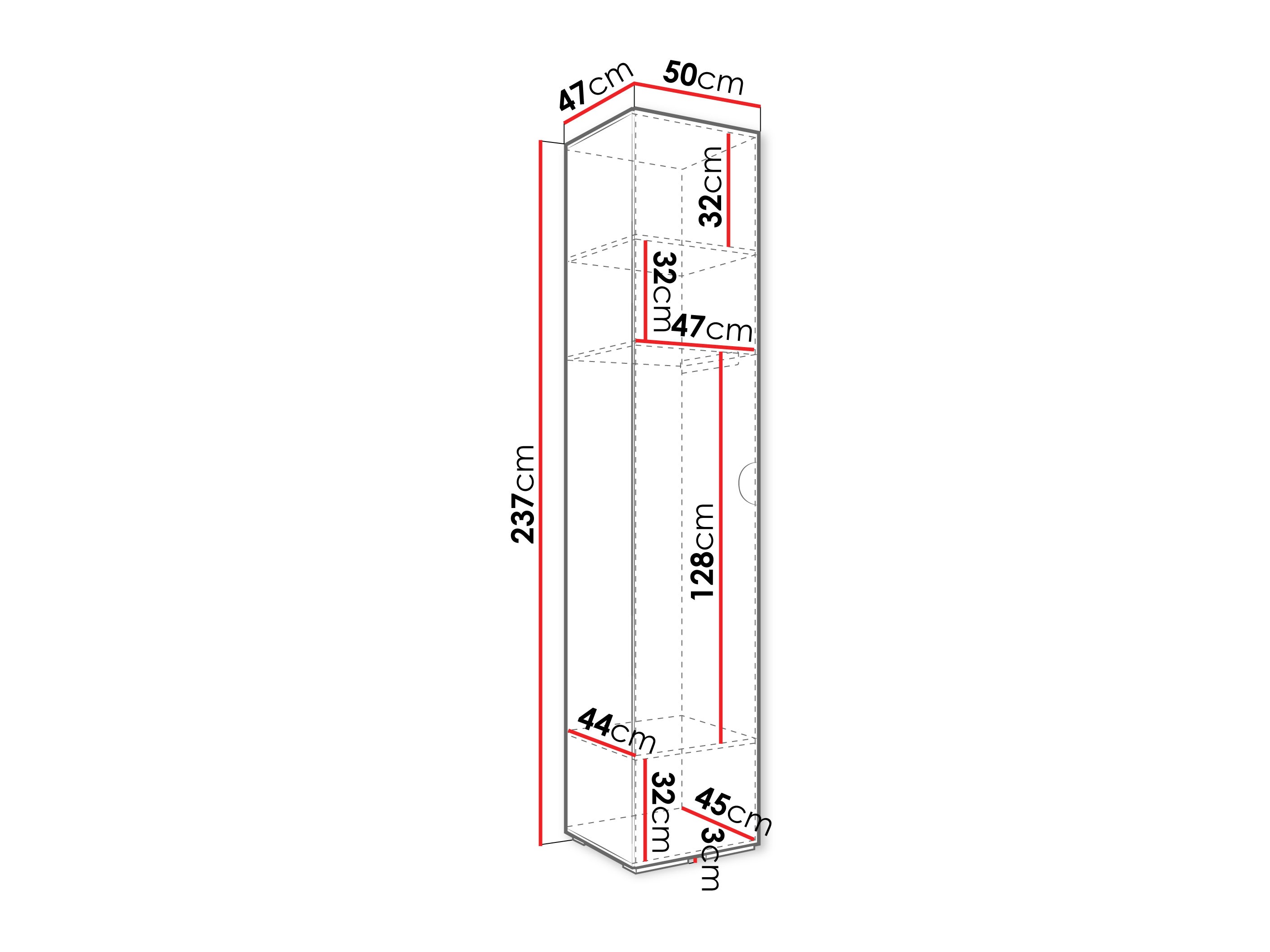 Ormar Hartford 567 (Bijela)