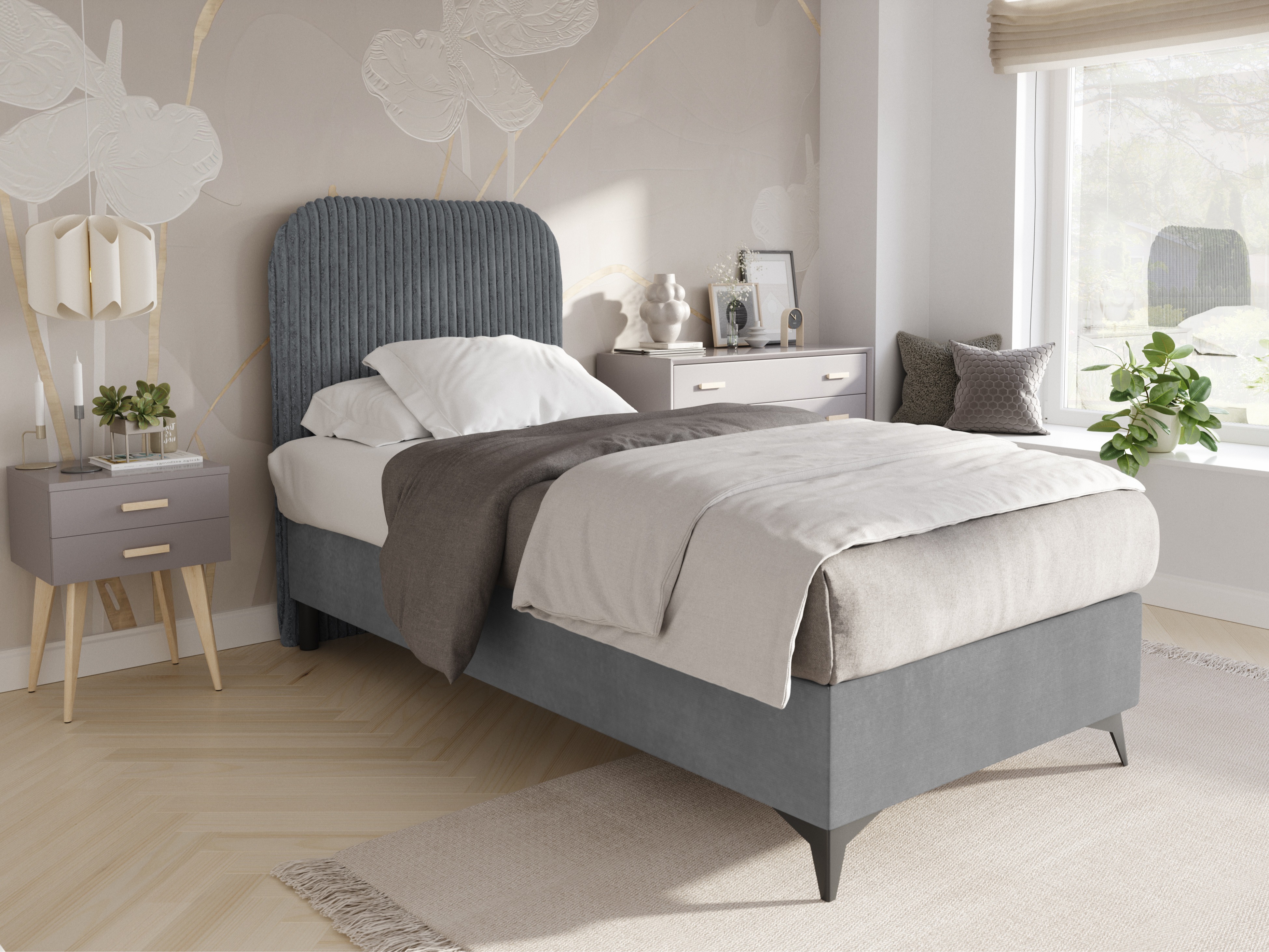 Boxspring krevet Franklin 175 (Tilia 90 + Manila 16)