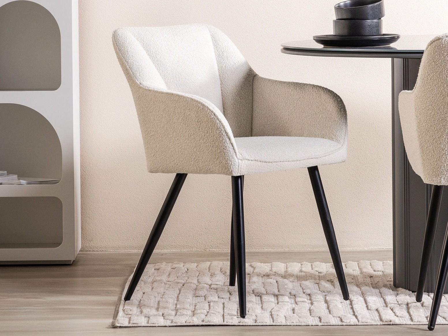 Stolica Burleson 441 (Krem)