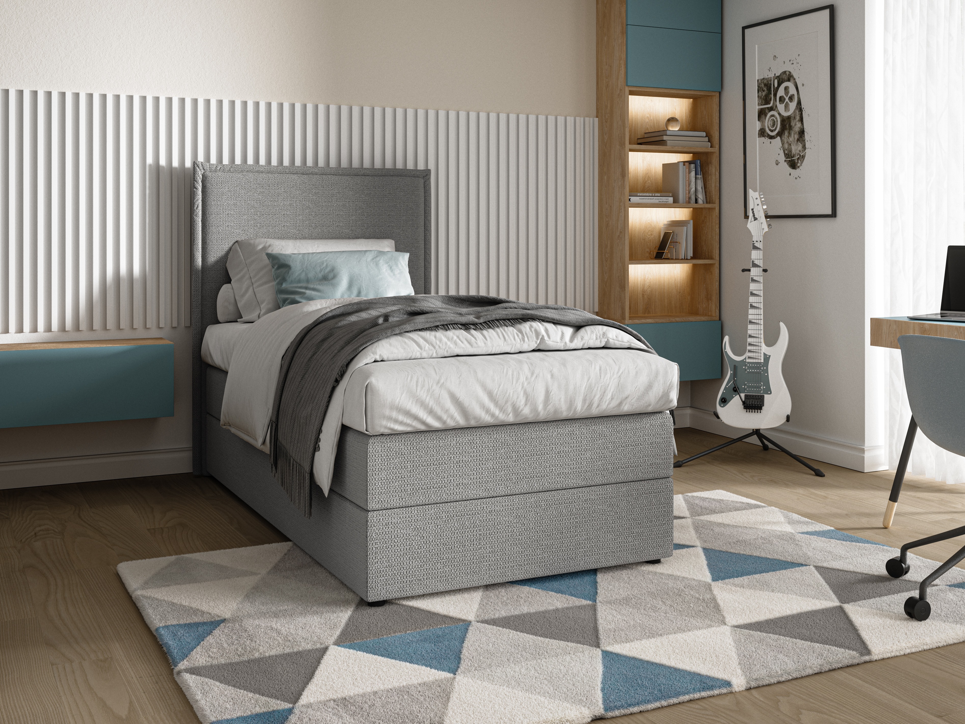 Boxspring krevet Franklin 176 (Aragon 80)