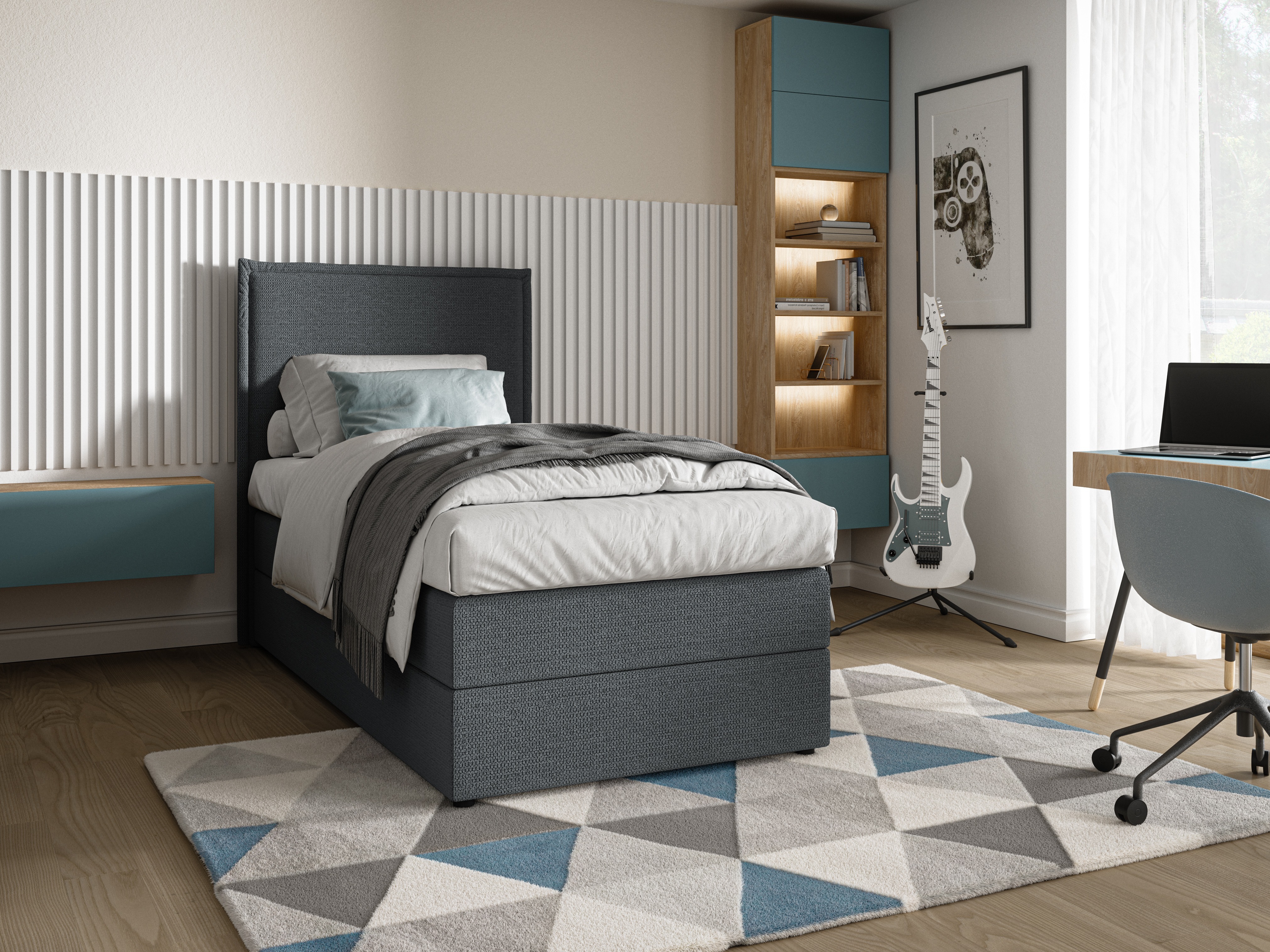 Boxspring krevet Franklin 176 (Aragon 93)
