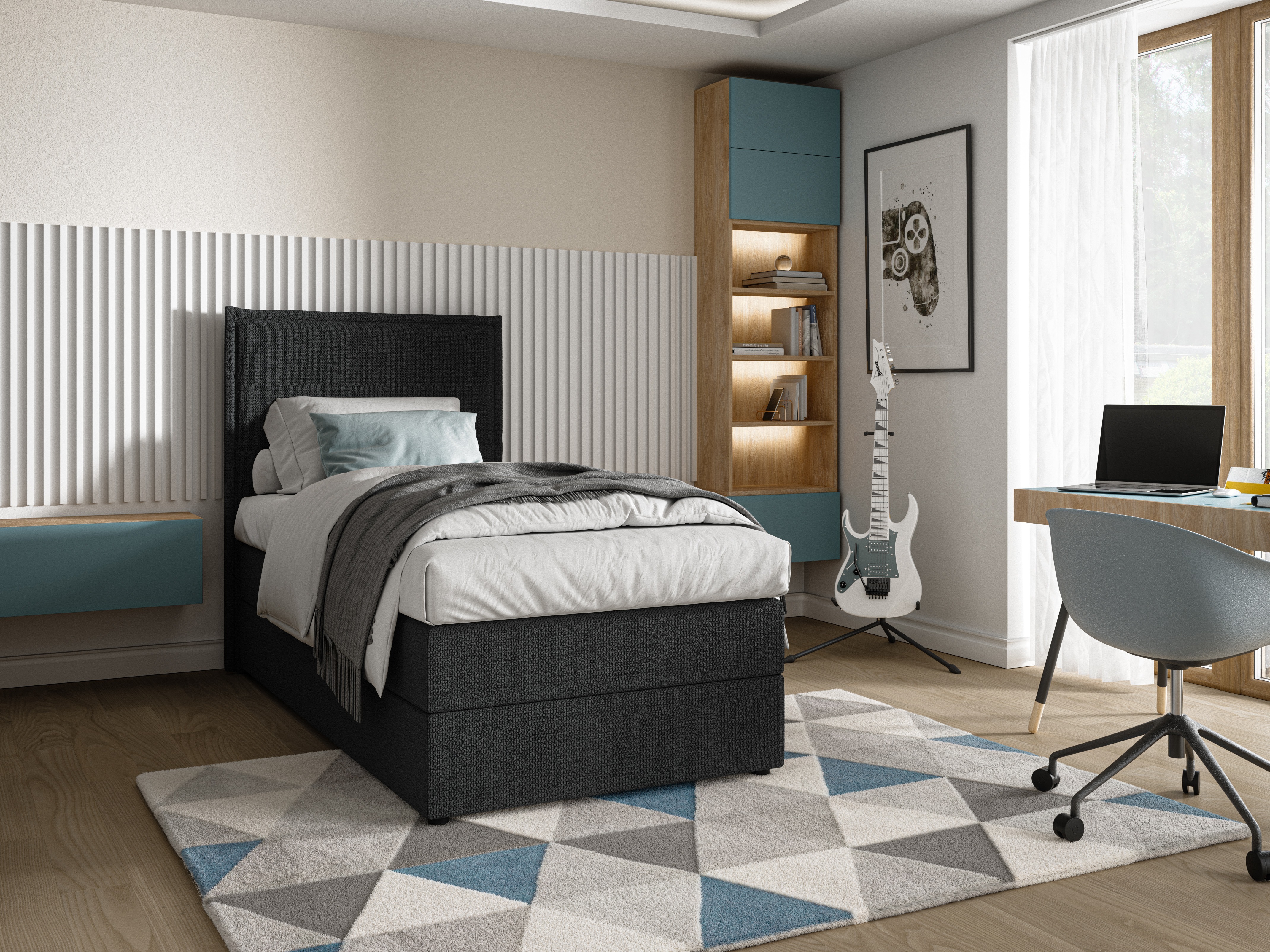 Boxspring krevet Franklin 176 (Aragon 99)