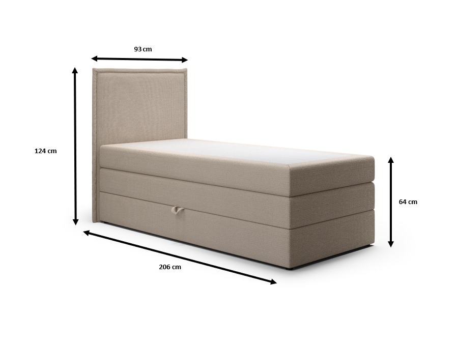 Boxspring krevet Franklin 176 (Aragon 99)