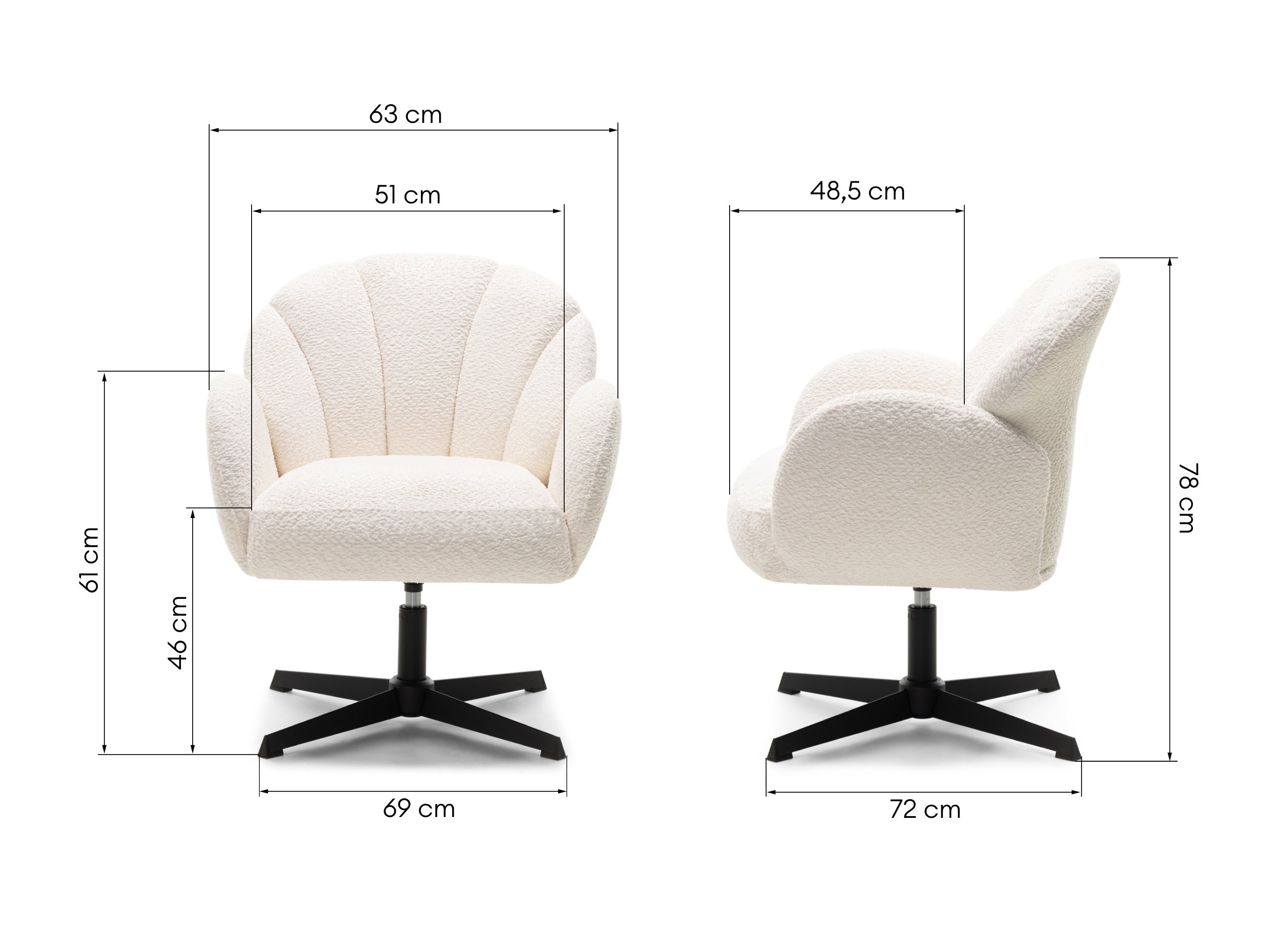 Fotelja Burleson 443