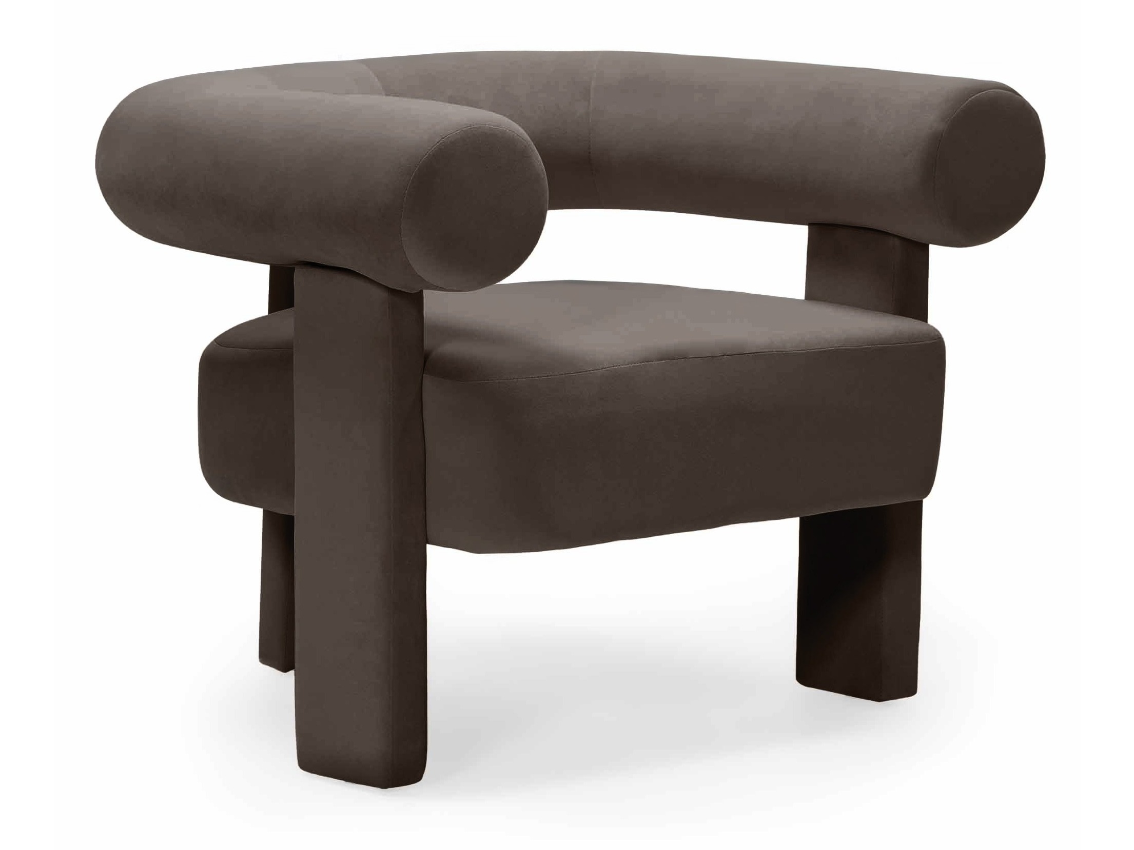 Fotelja Burleson 445 (Smeđa)