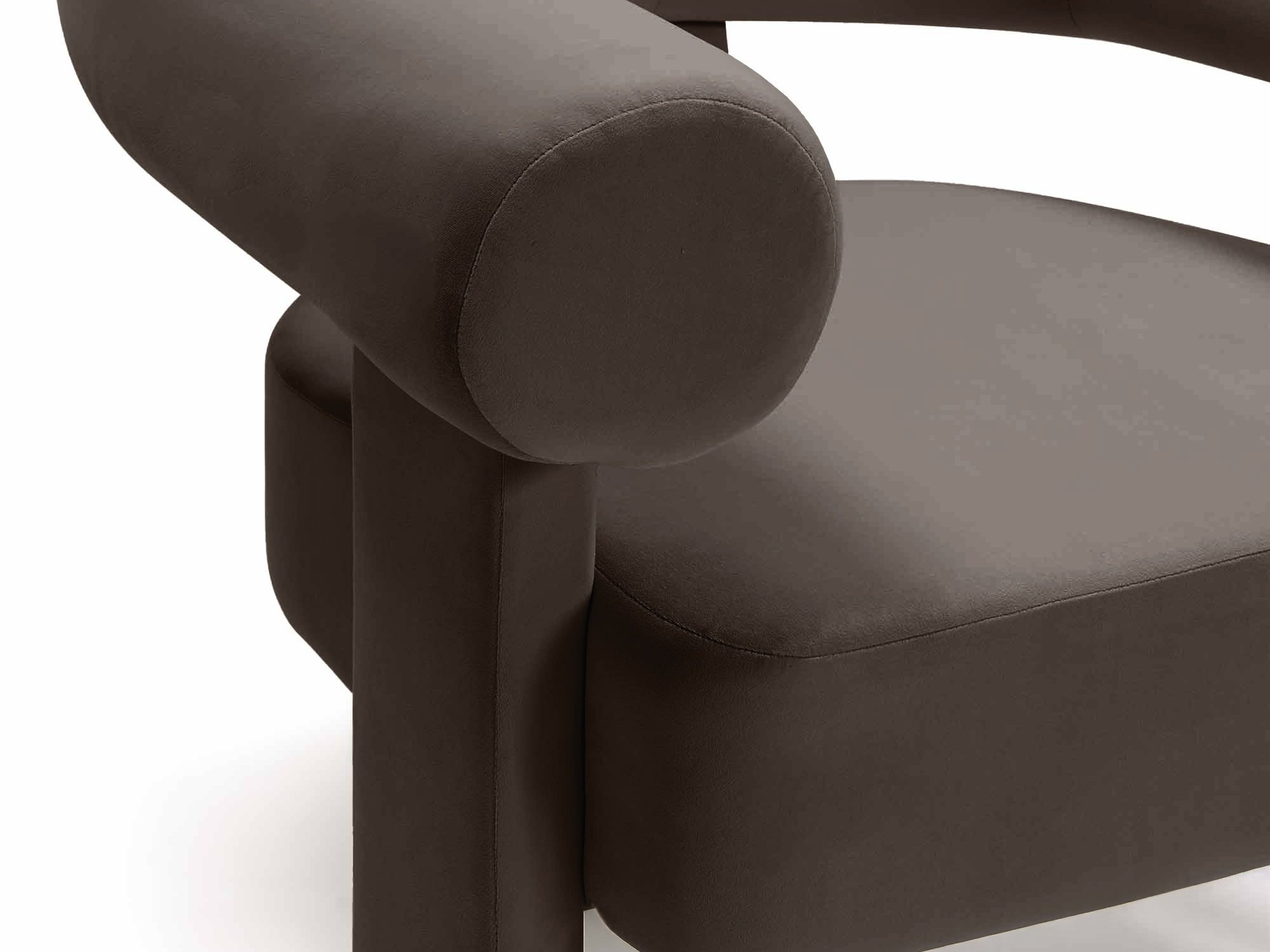 Fotelja Burleson 445 (Smeđa)