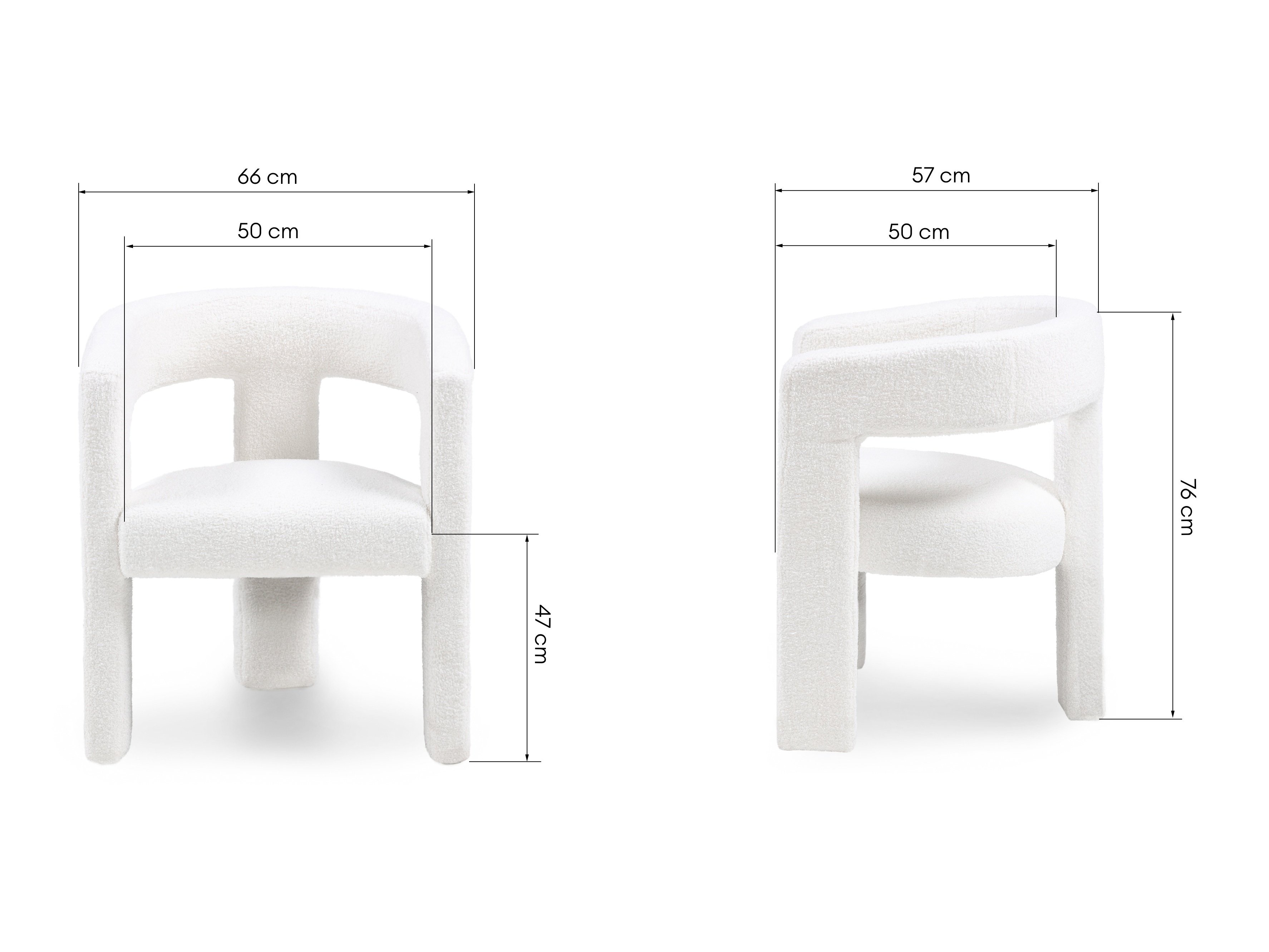 Stolica Burleson 126 (Bijela)