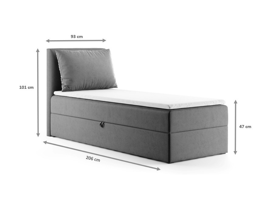 Boxspring krevet Franklin 178 (Kronos 07)