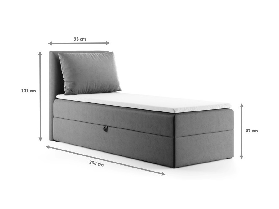Boxspring krevet Franklin 178 (Kronos 07)