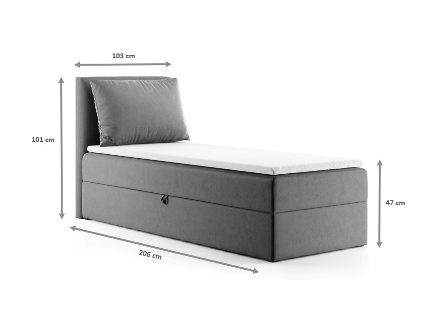 Boxspring krevet Franklin 178 (Kronos 09)