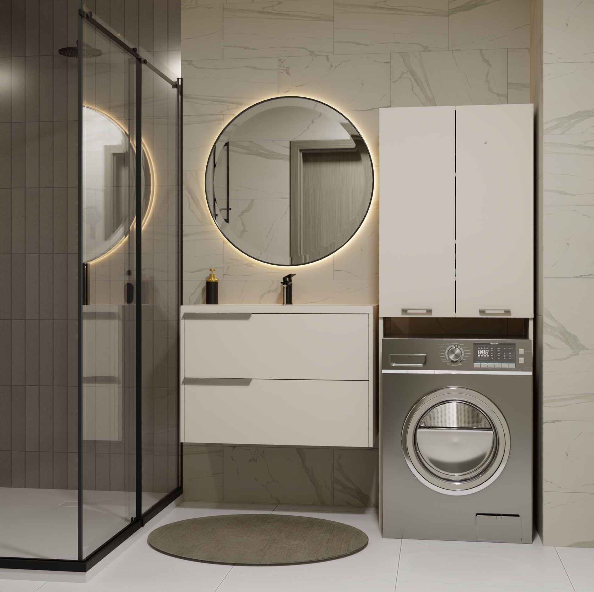 Kupaonska polica Balelbo 103 (Kašmir)