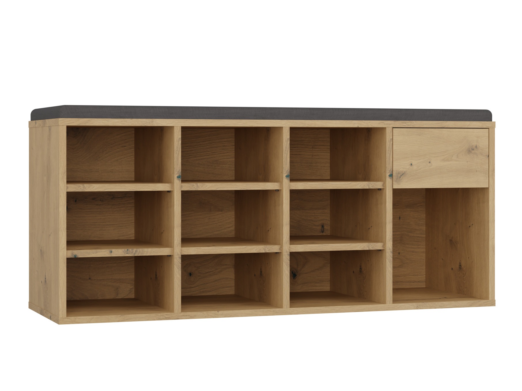 Polica za cipele Mandeville 322 (Hrast Artisan)