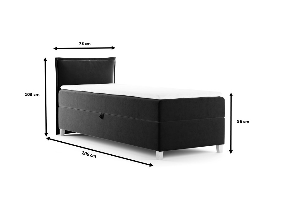 Boxspring krevet Franklin 181 (Kronos 07)