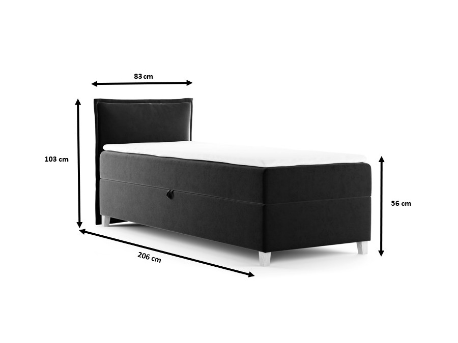 Boxspring krevet Franklin 181 (Kronos 07)