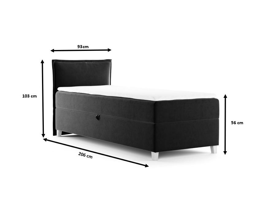 Boxspring krevet Franklin 181 (Kronos 07)
