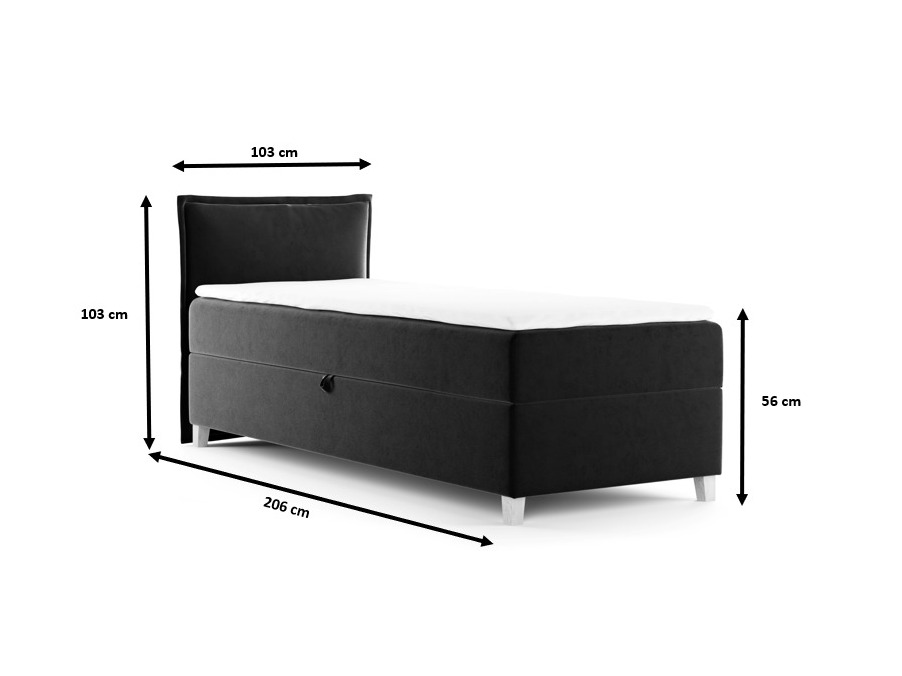 Boxspring krevet Franklin 181 (Kronos 07)