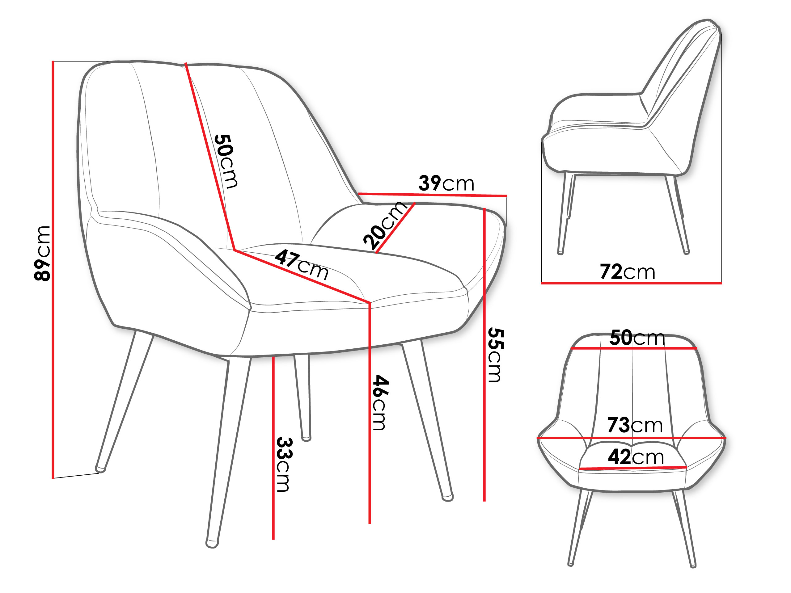 Fotelja Comfivo Origo (Aragon 93)