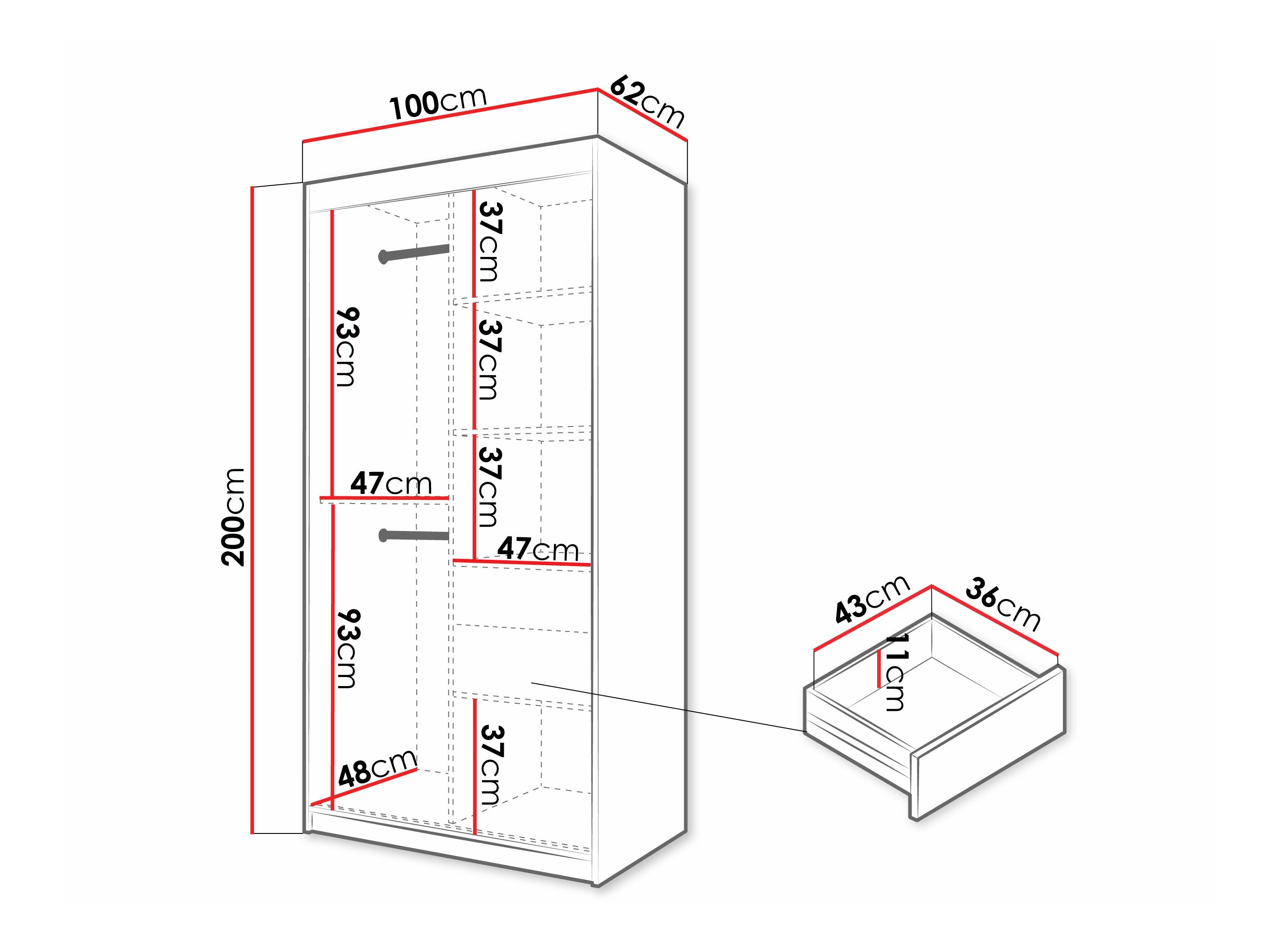 Ormar Hartford 576 (Bijela)