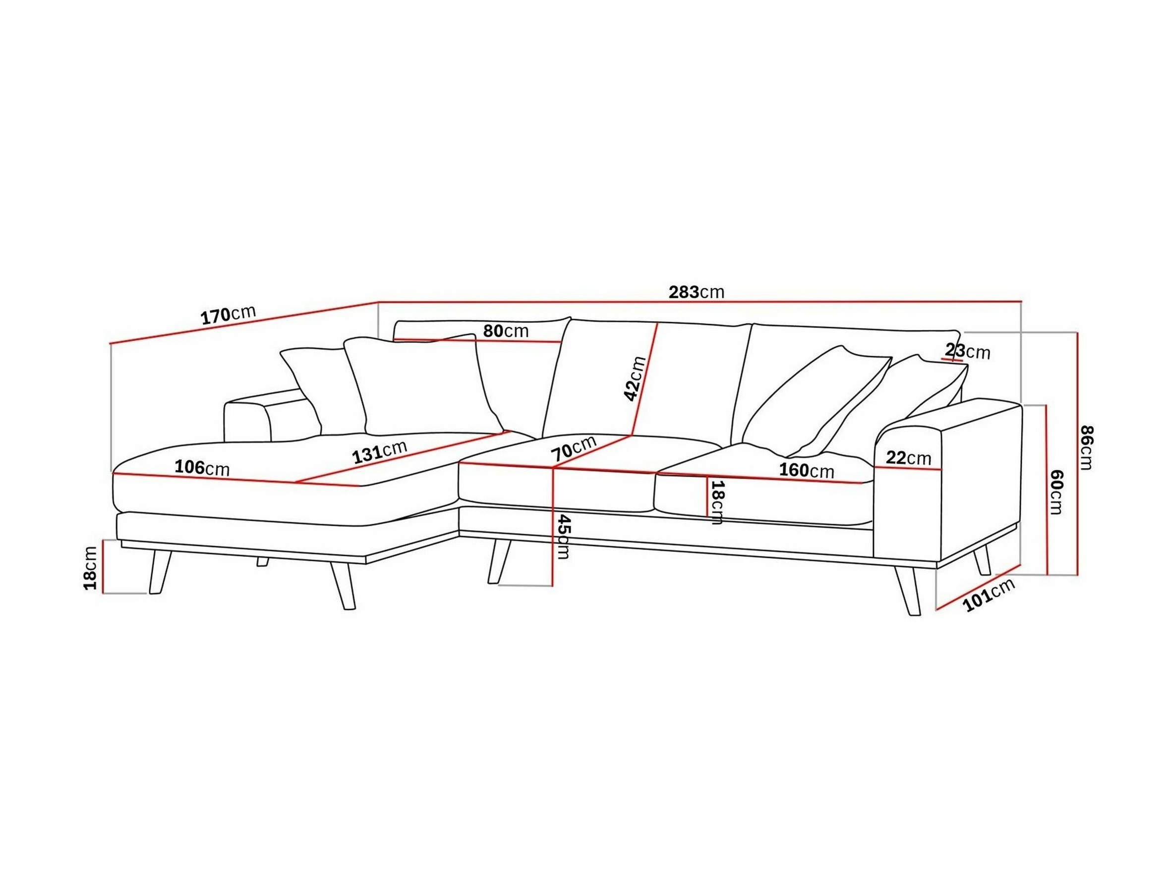 Kutna garnitura Seattle 216 (Silencio 34)