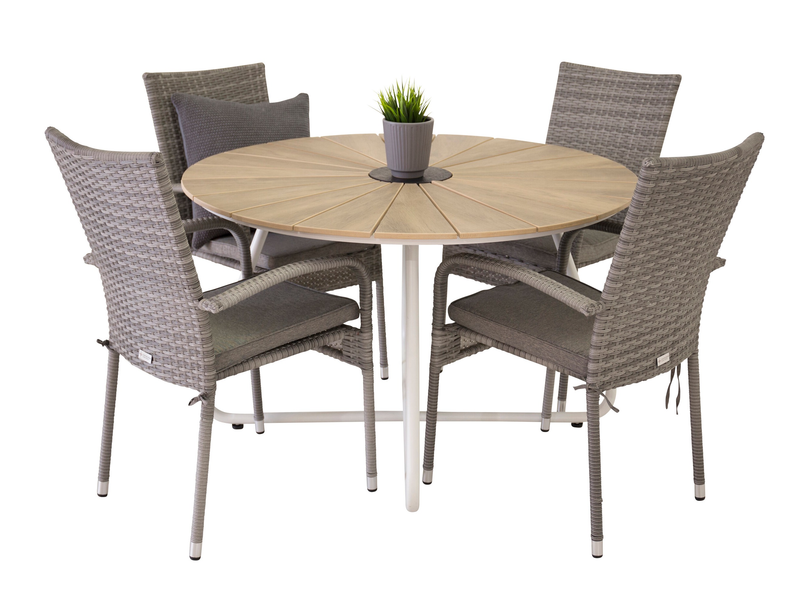 Vrtna stolica Dallas 736 (Siva)