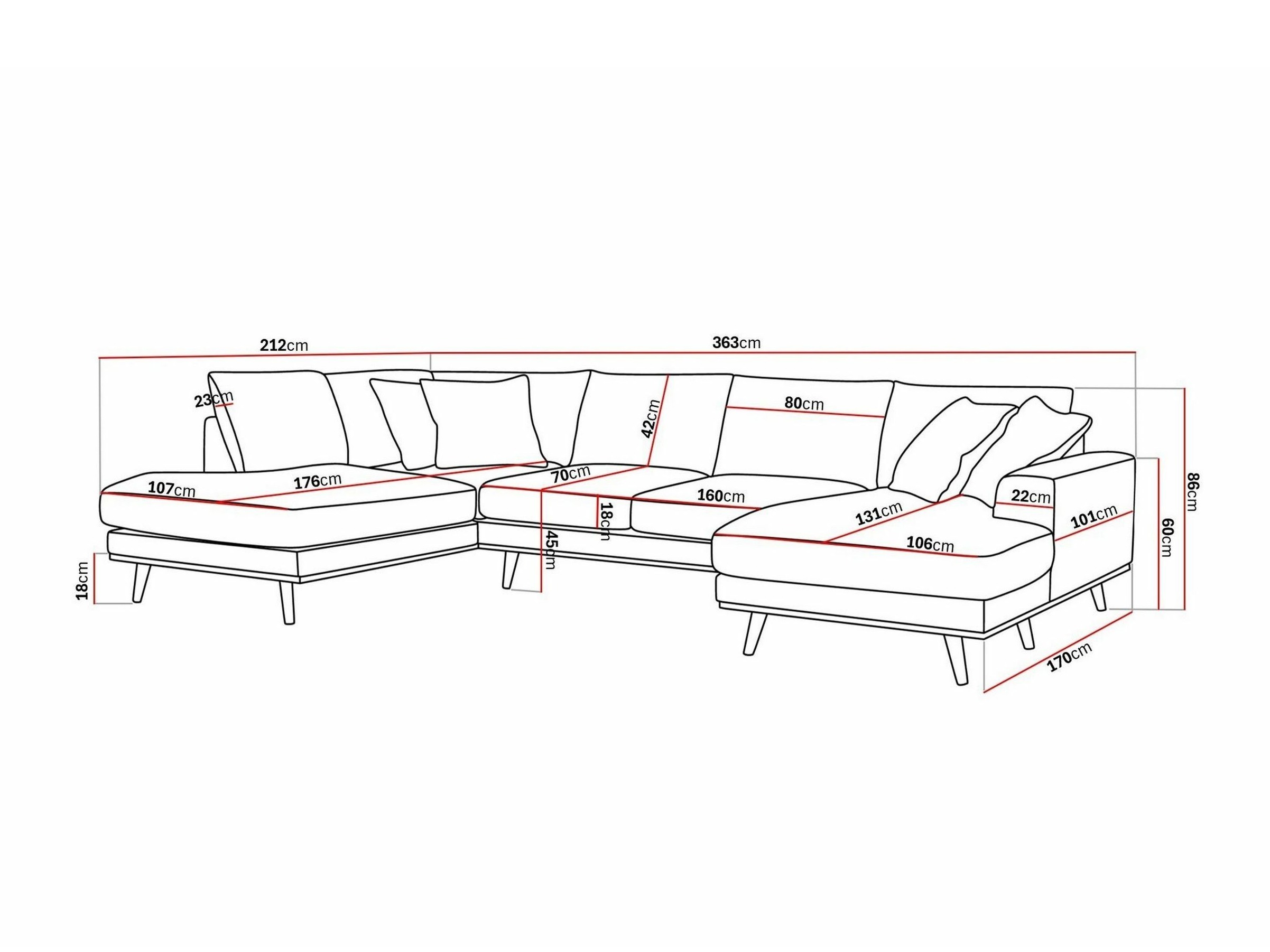Kutna garnitura Seattle 217 (Silencio 03)