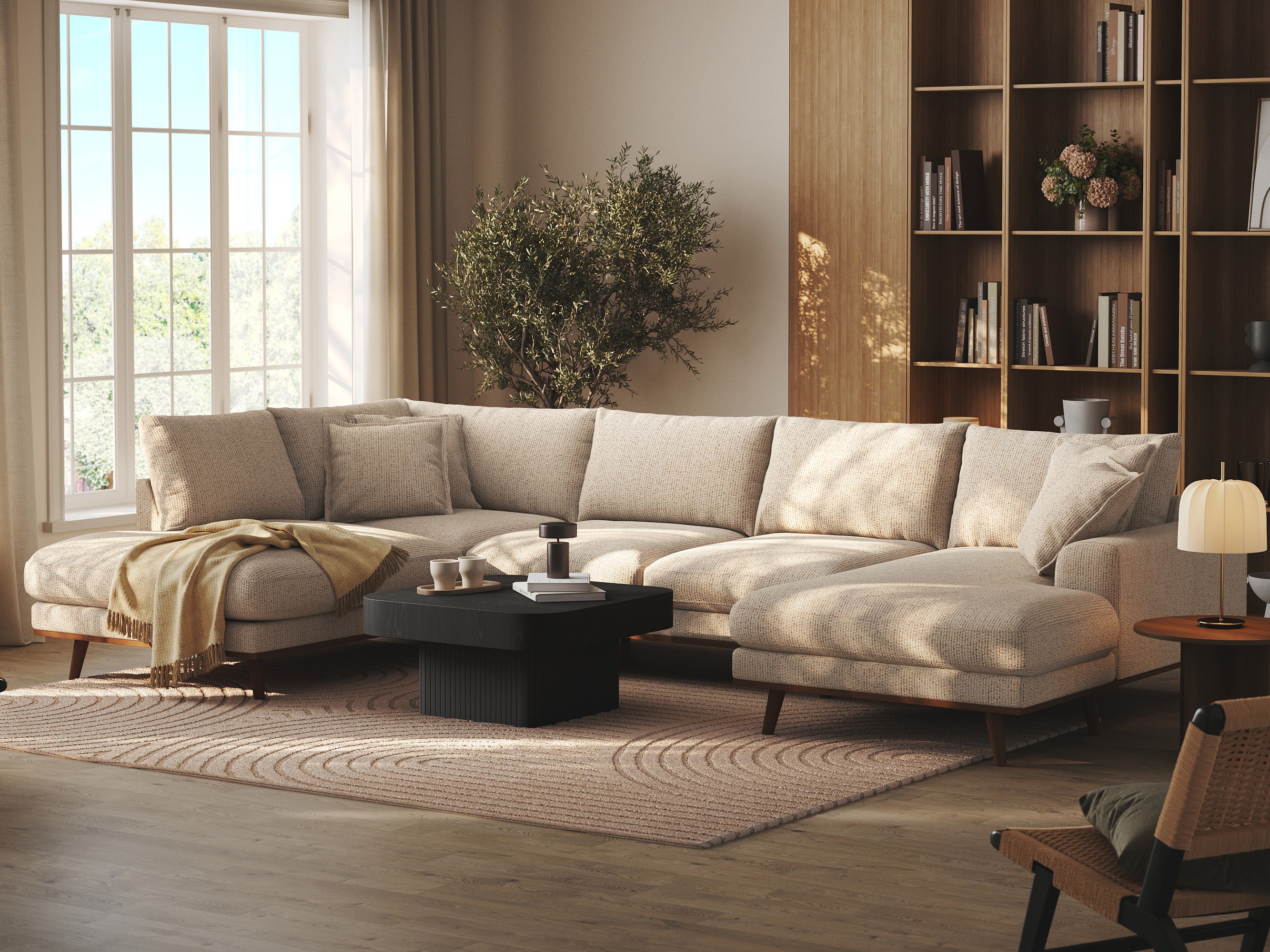 Kutna garnitura Seattle 217 (Silencio 06)