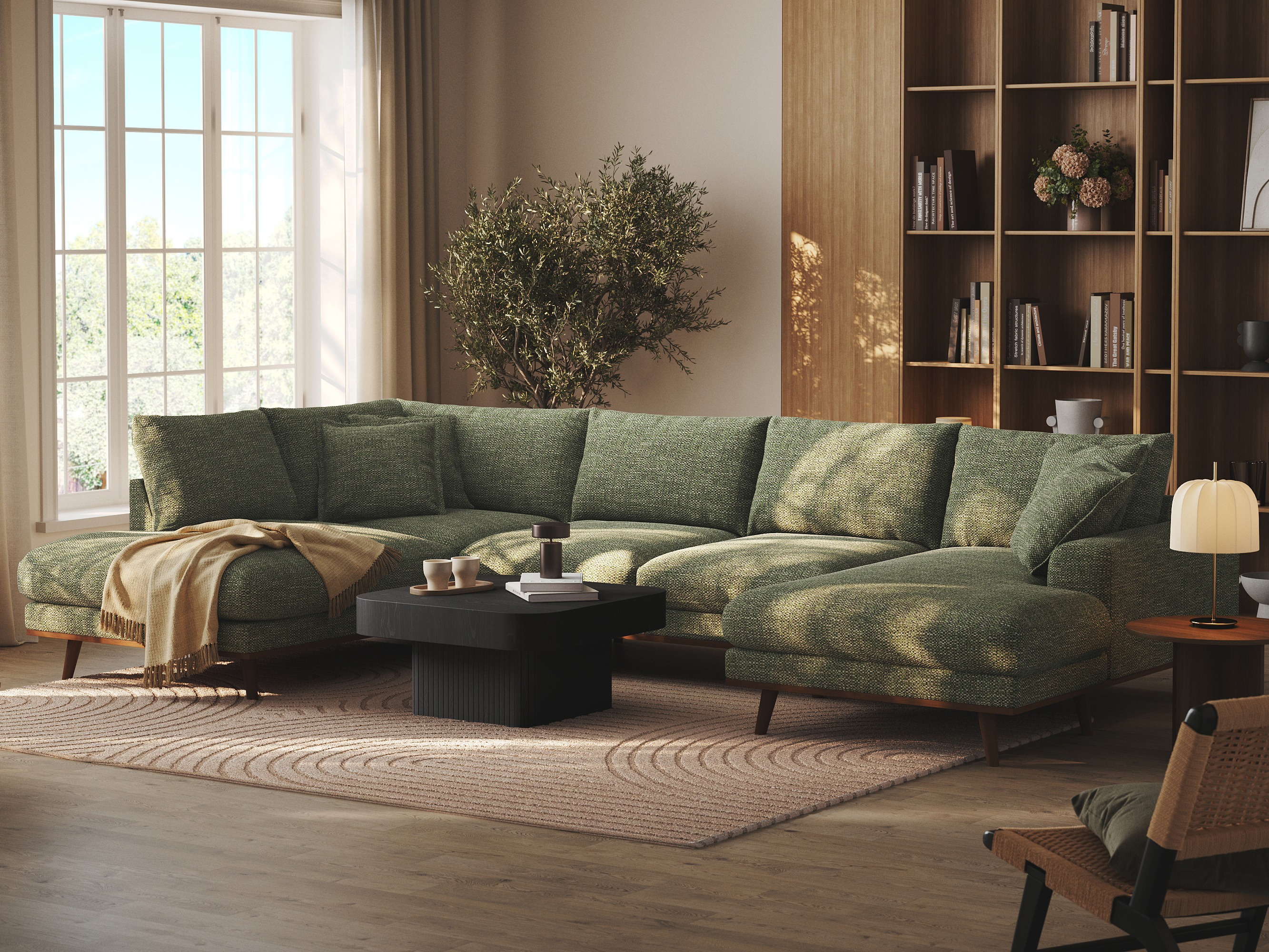 Kutna garnitura Seattle 217 (Silencio 34)