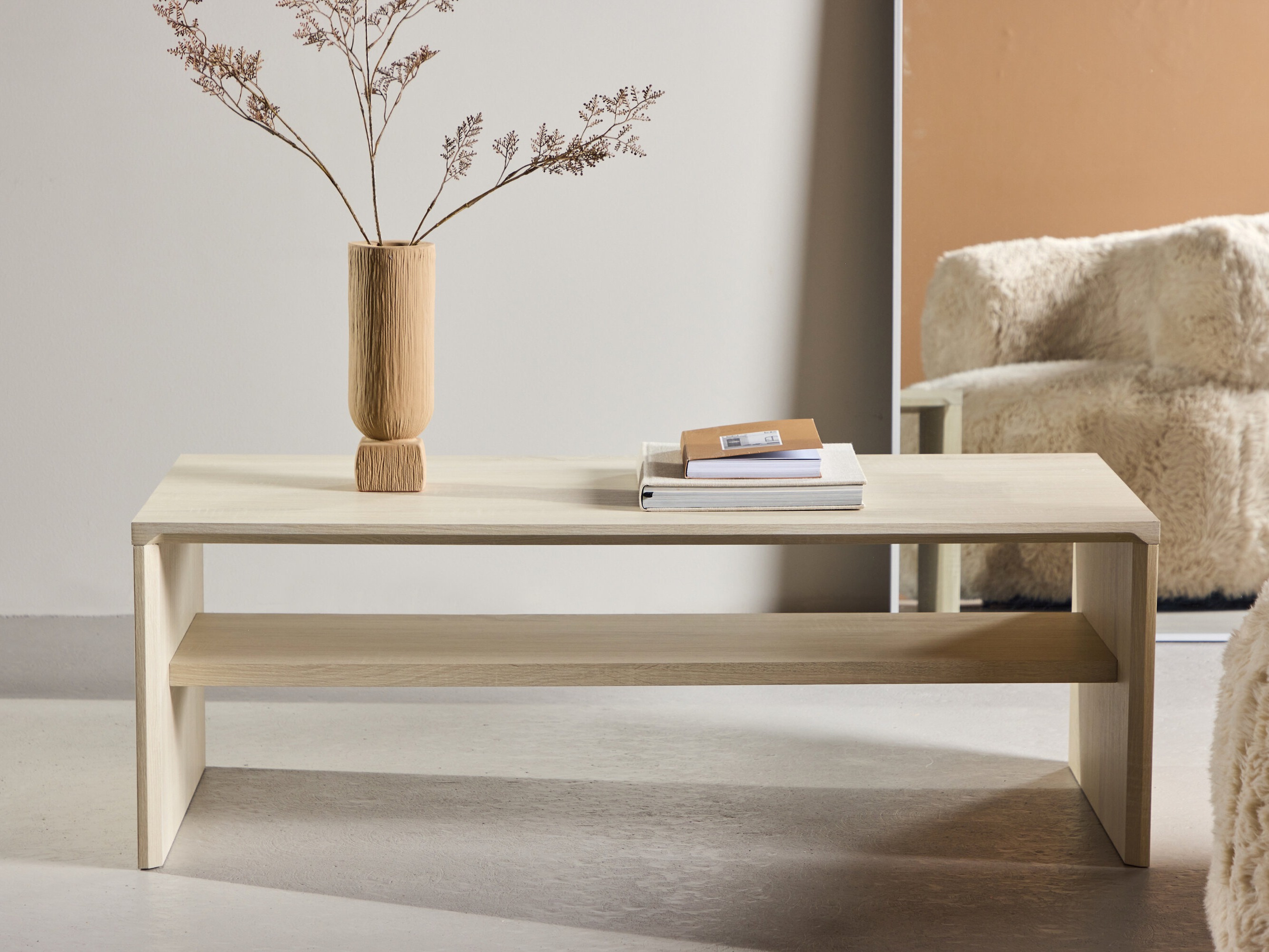 Stolić za kavu Dallas 4921 (Svijetlo smeđa)