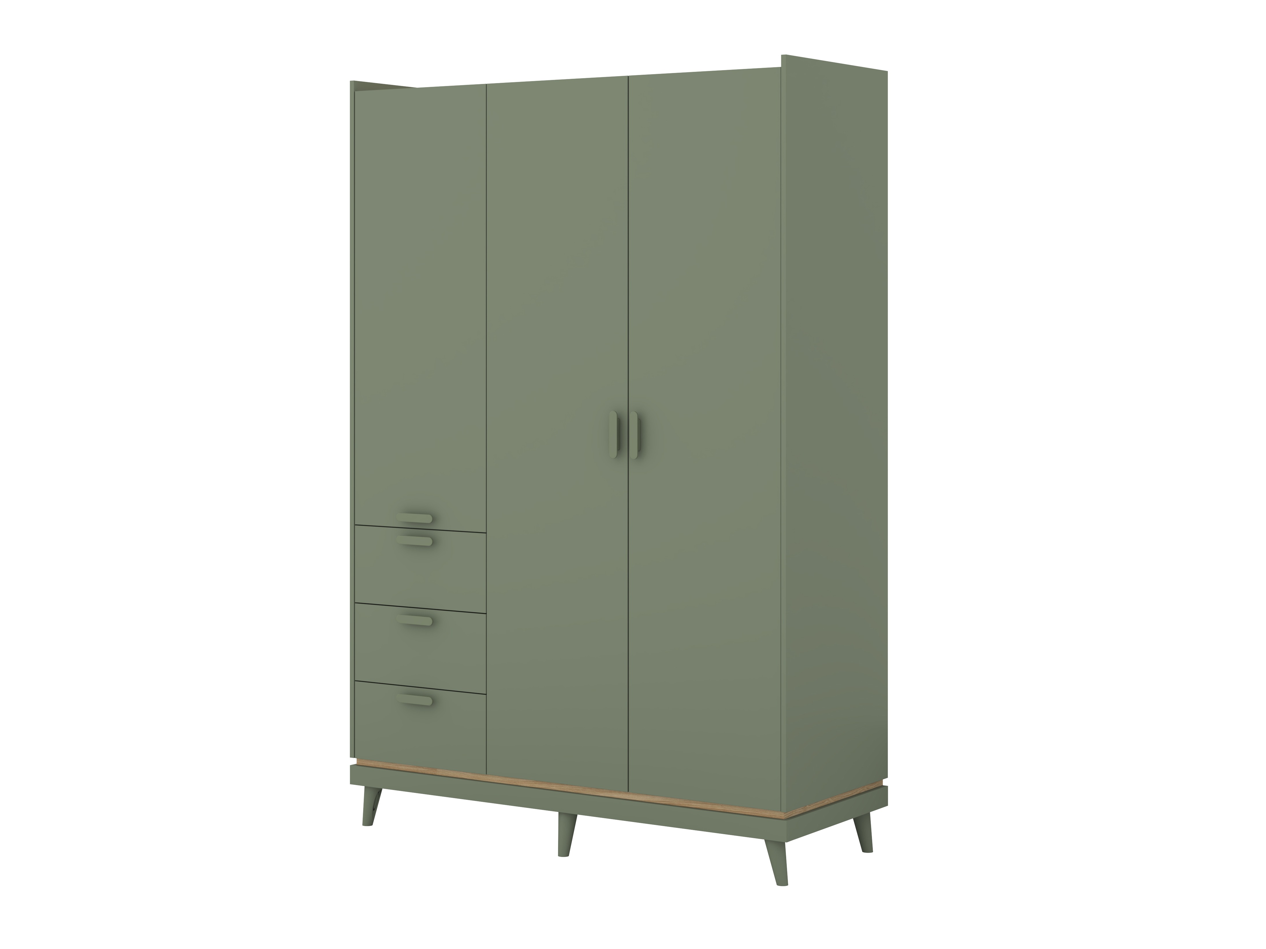Ormar Fertalu 100 (Zelena + Hrast)