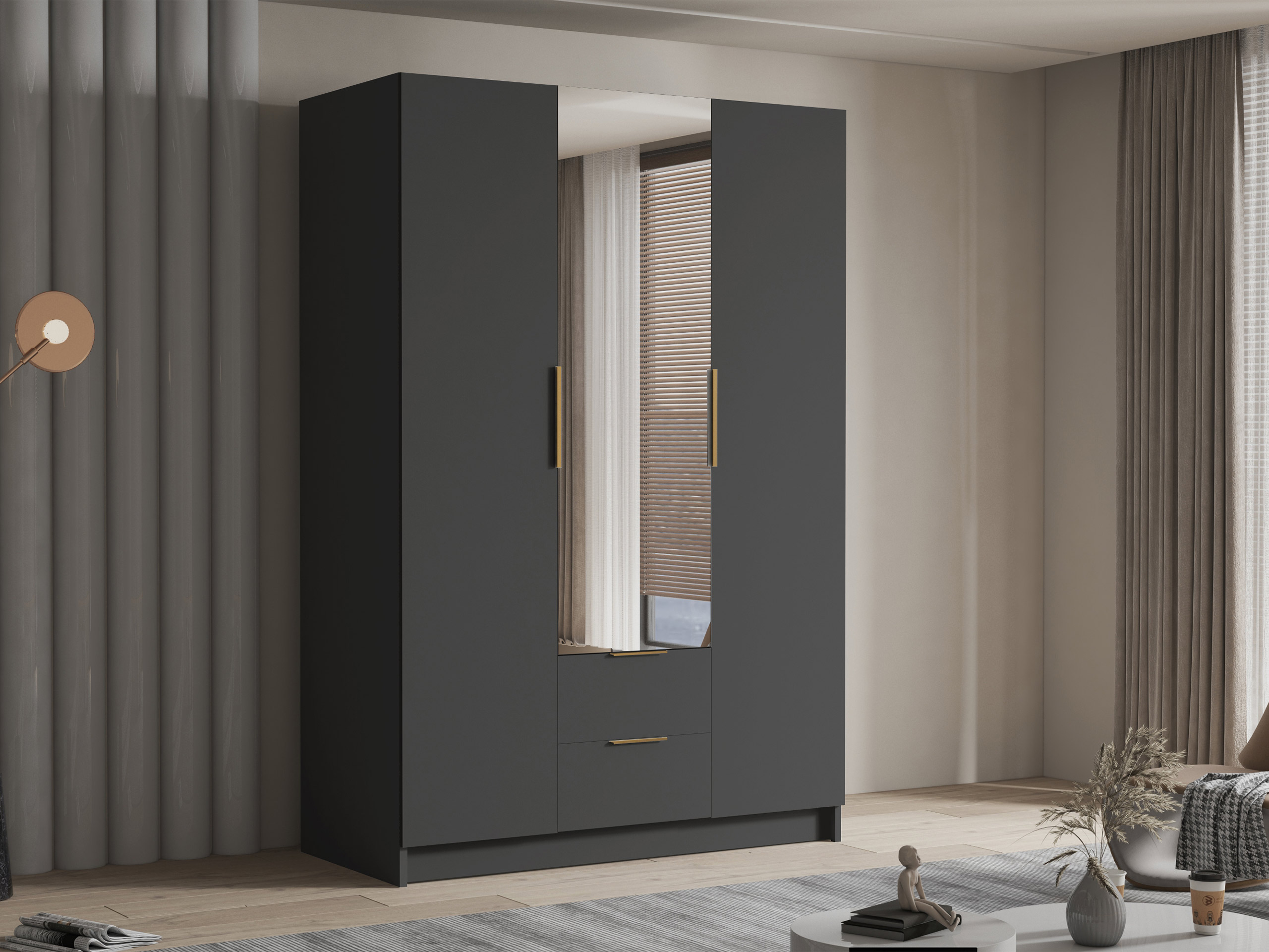 Ormar Closico 199 (Crna)