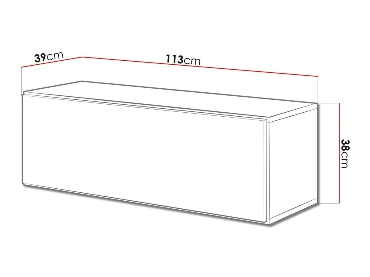 TV stol SC8743 s manjim nepravilnostima