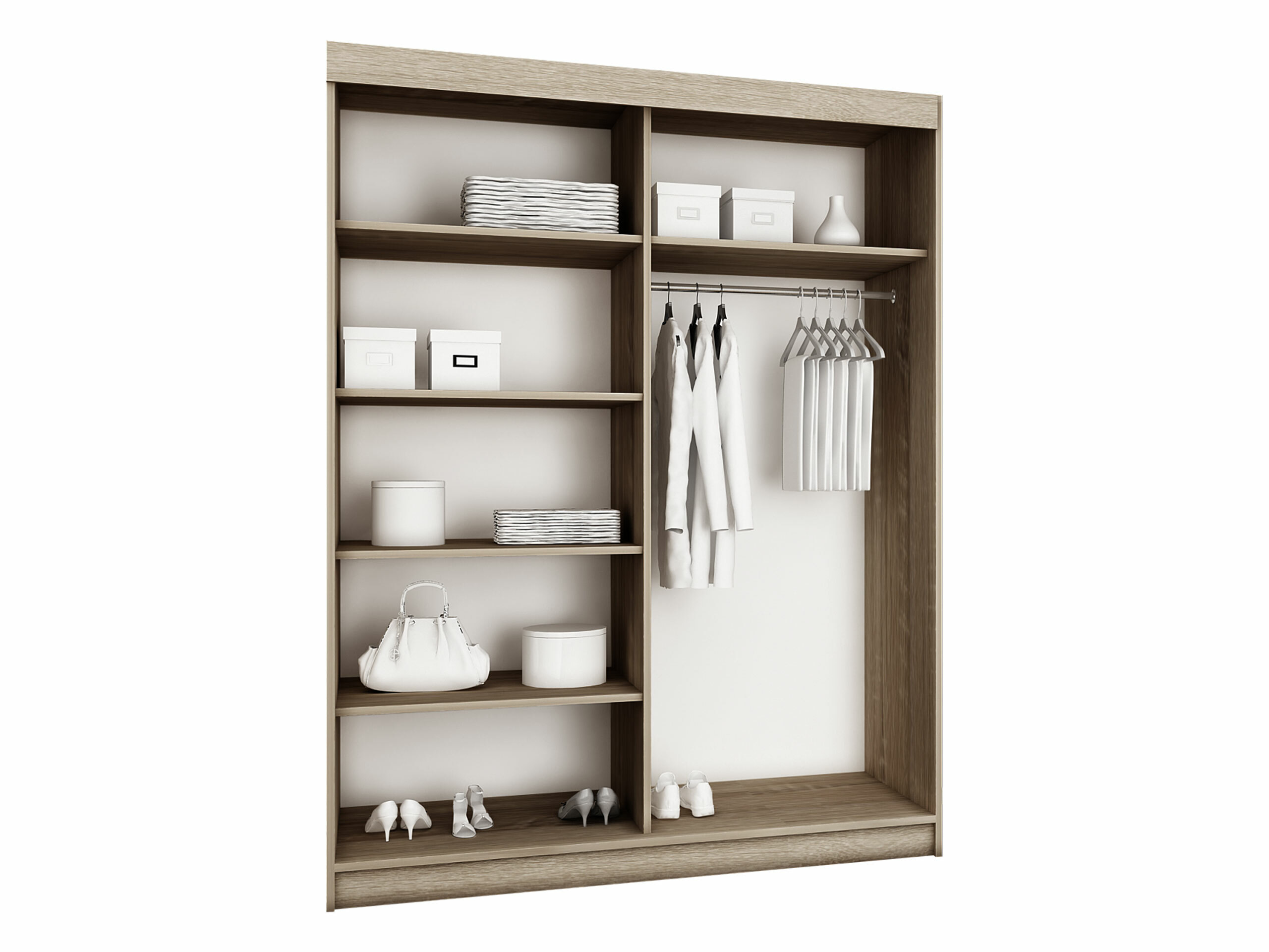 Ormar Dover 110 (Tamni jasen)