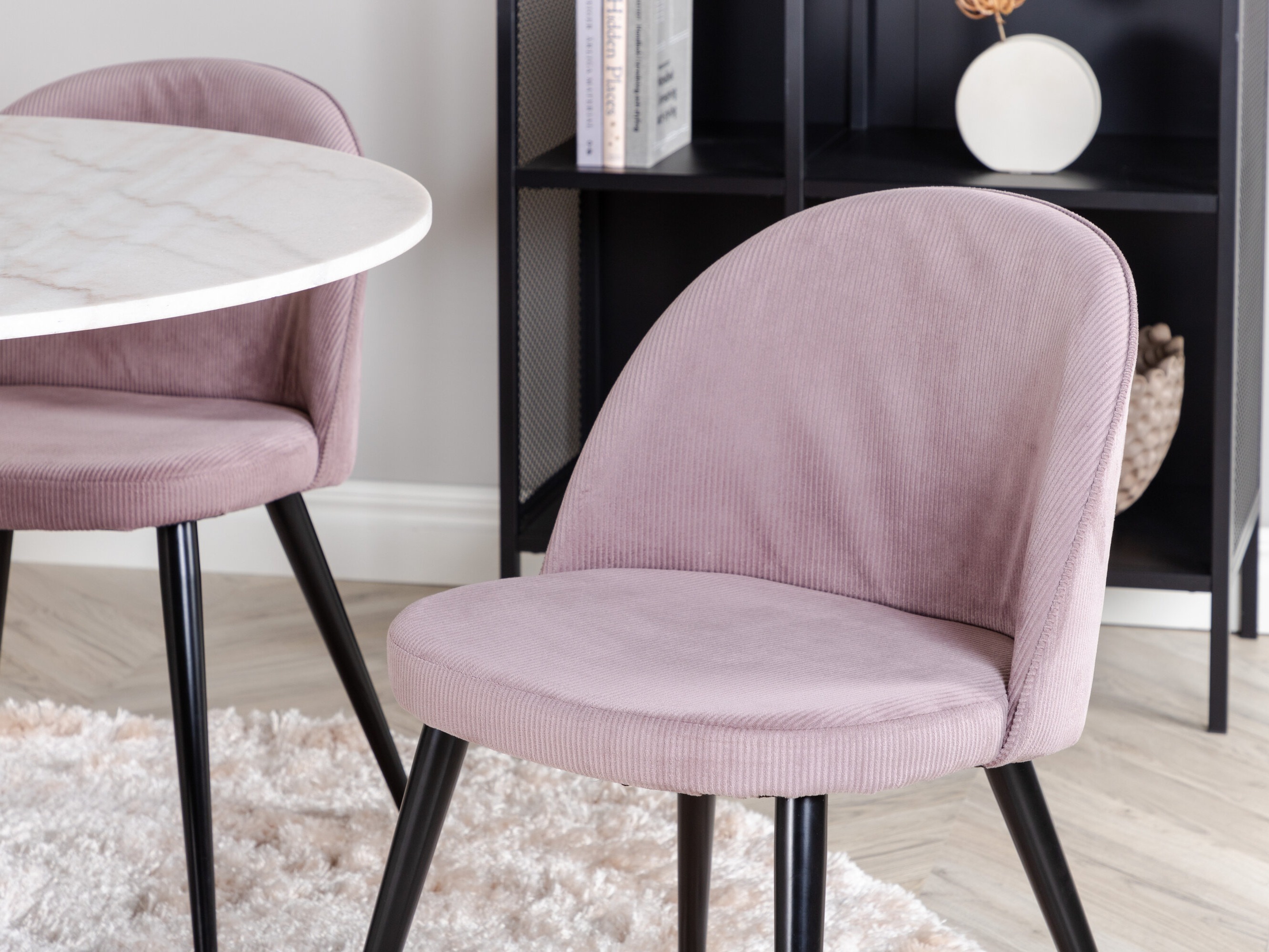 Blagovaonski set Dallas 1297 (Ružičasta + Crna)