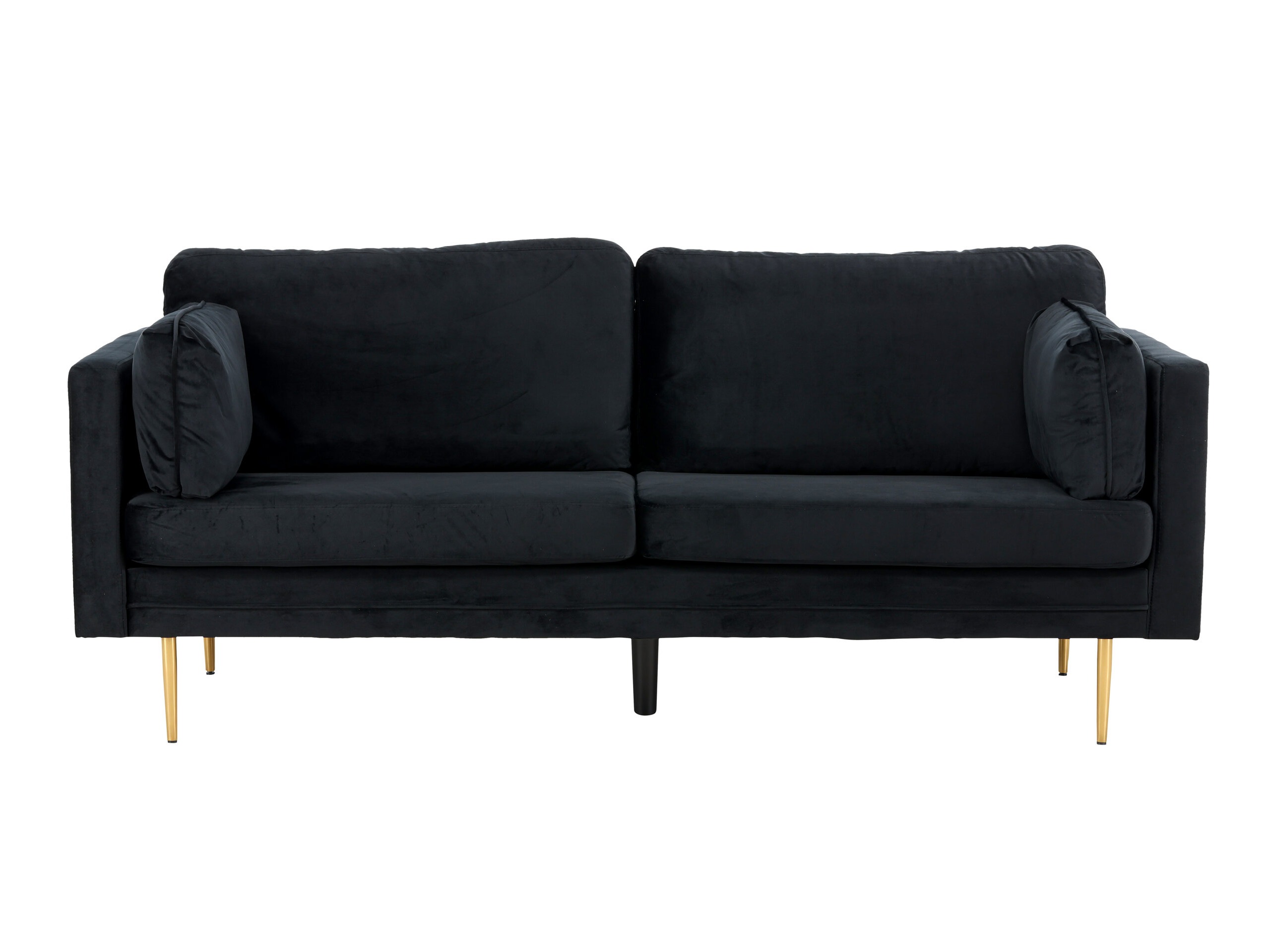 Sofa Dallas 101 (Crna + Zlatno)